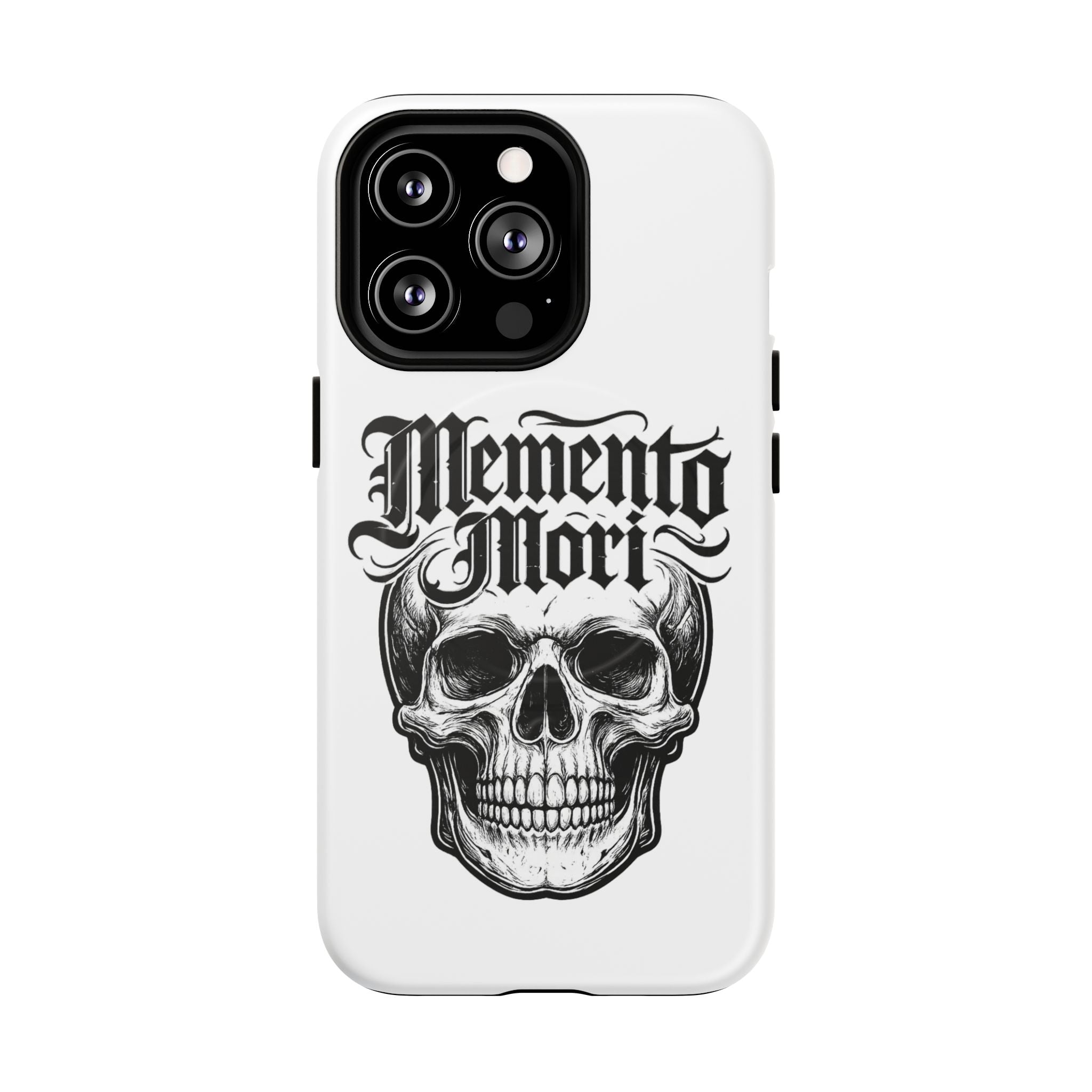 Memento Mori Skull Tough Magnetic Phone Case