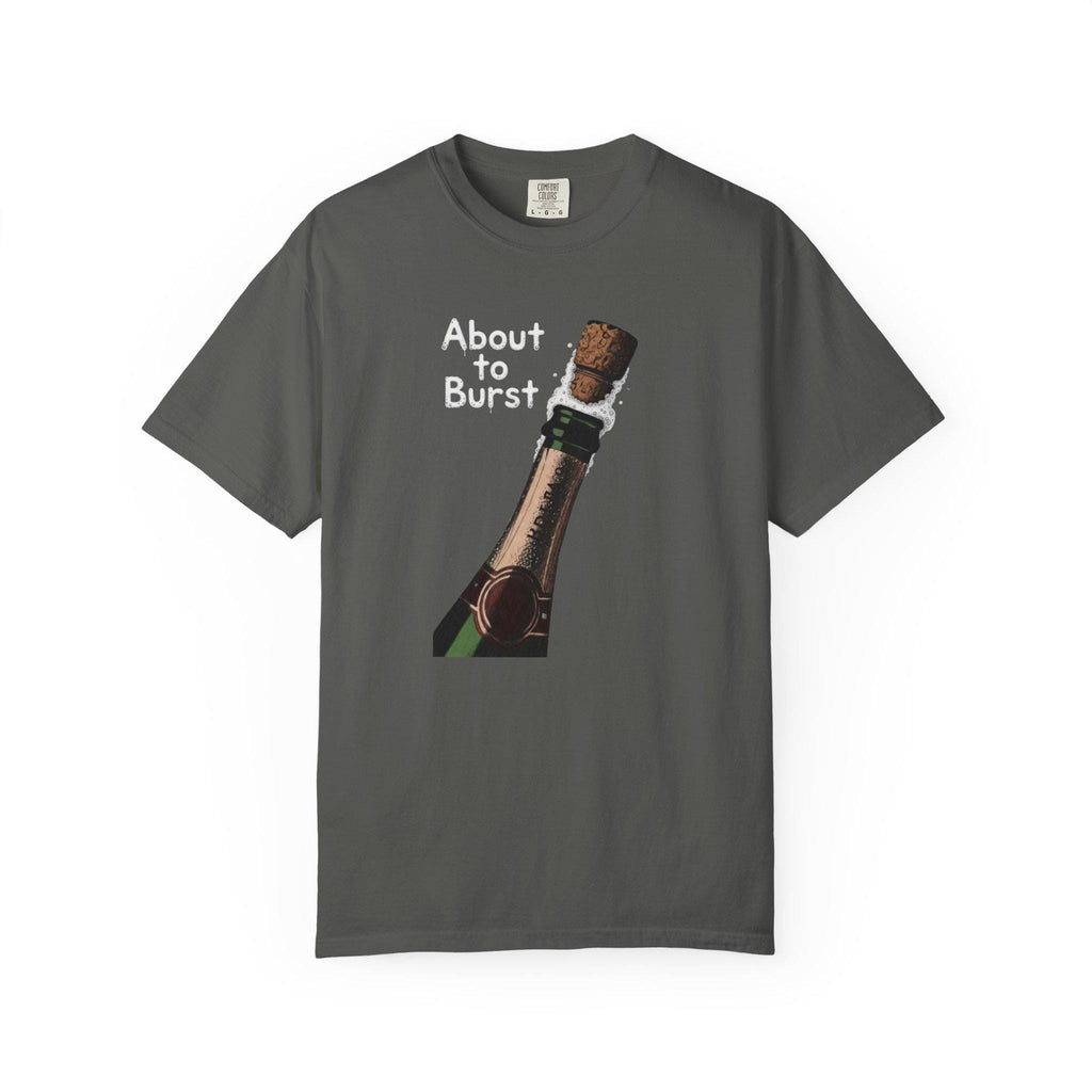 About to Burst - Champagne Bottle Graphic Tee
