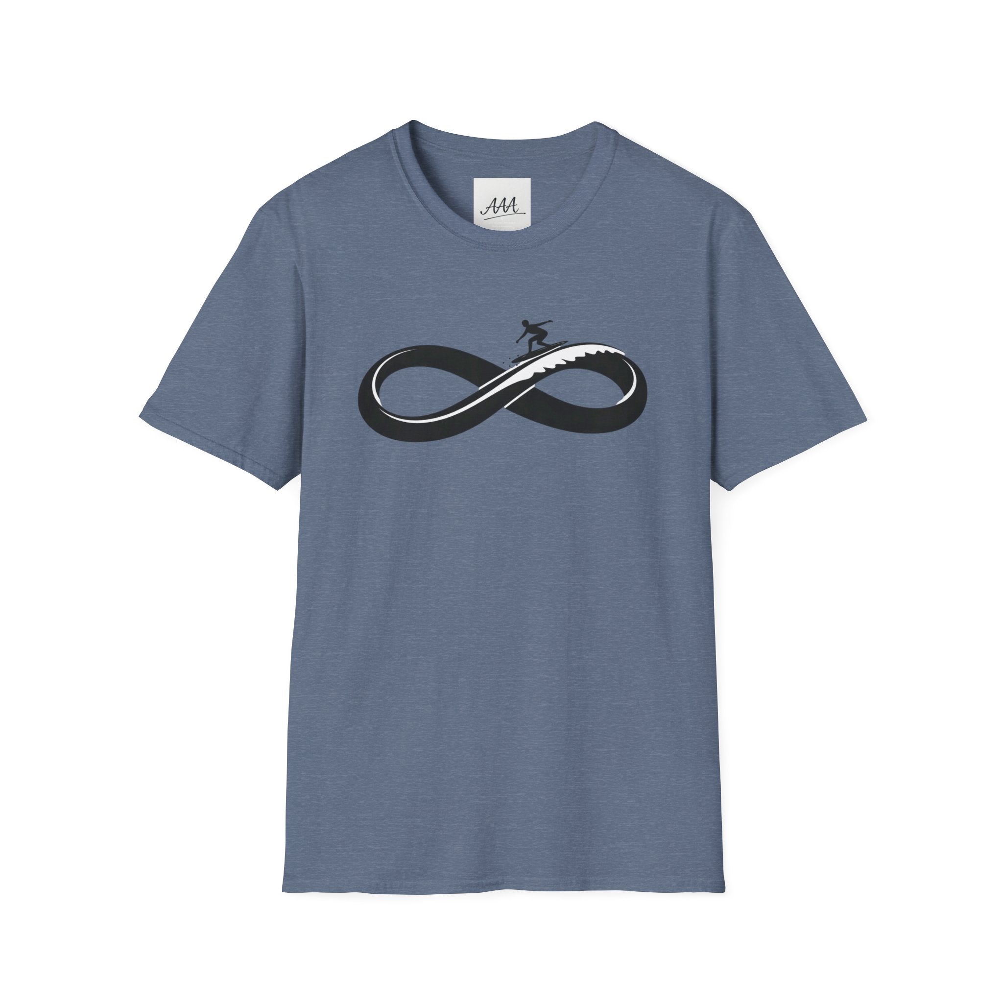 Infinity Wave Surfing T-Shirt | Surfer Shirt | Ocean Wave Tee | Beach Life Shirt