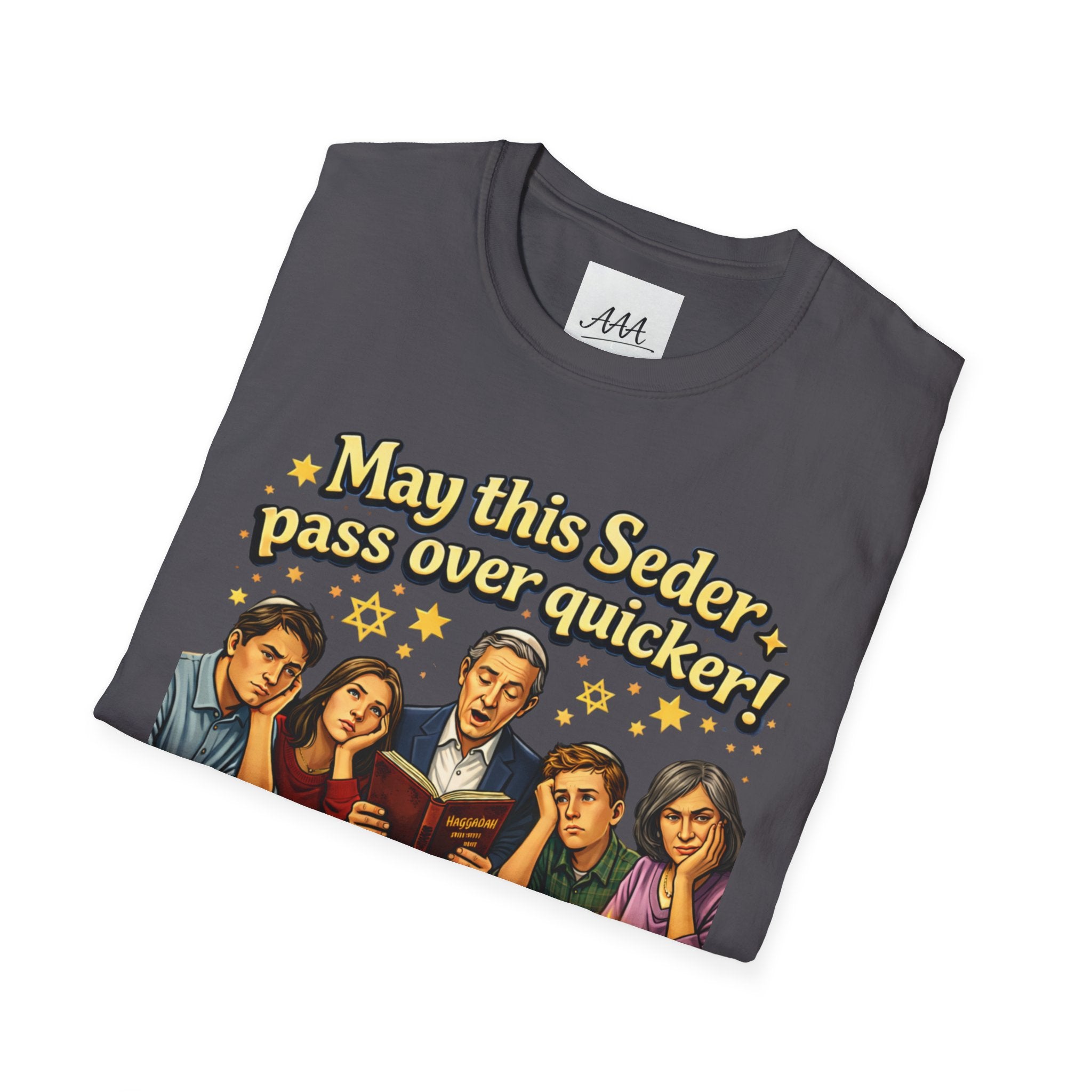 May This Seder Pass Over Quicker T-Shirt | Passover Seder Illustration