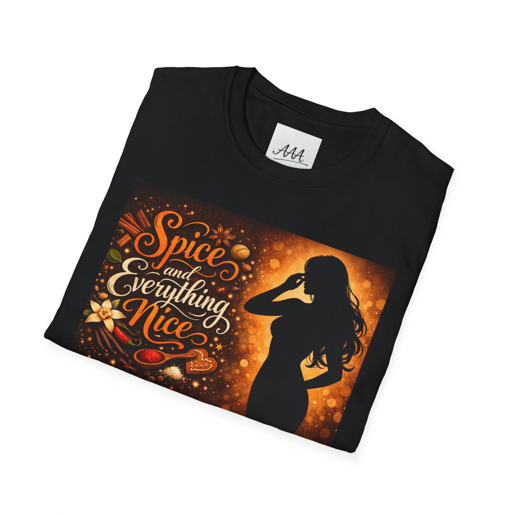 Spice and Everything Nice T-Shirt | Fall Pumpkin Spice Silhouette