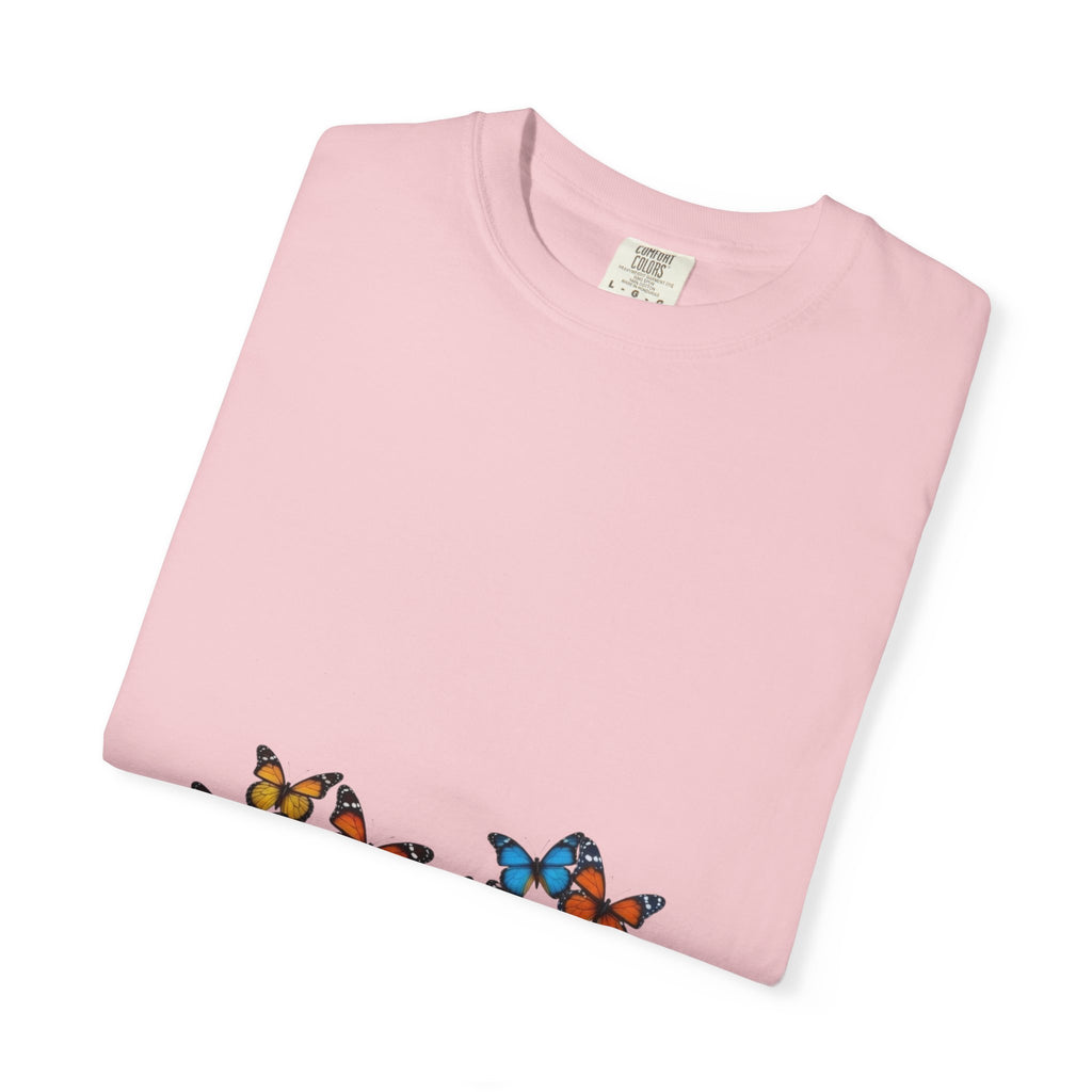 Butterflies in My Belly Colorful Graphic Tee