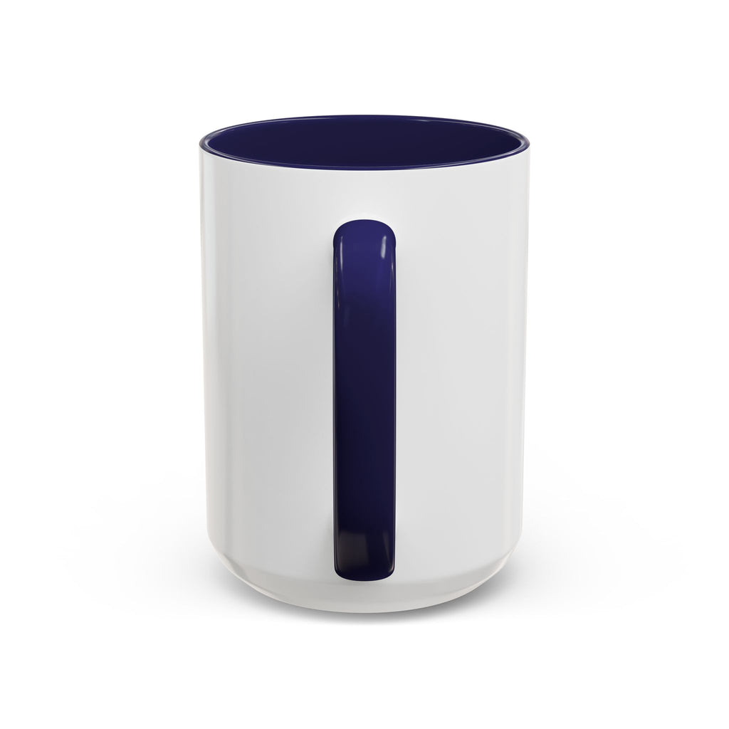Atom Illustration Accent Mug | Science Coffee Cup