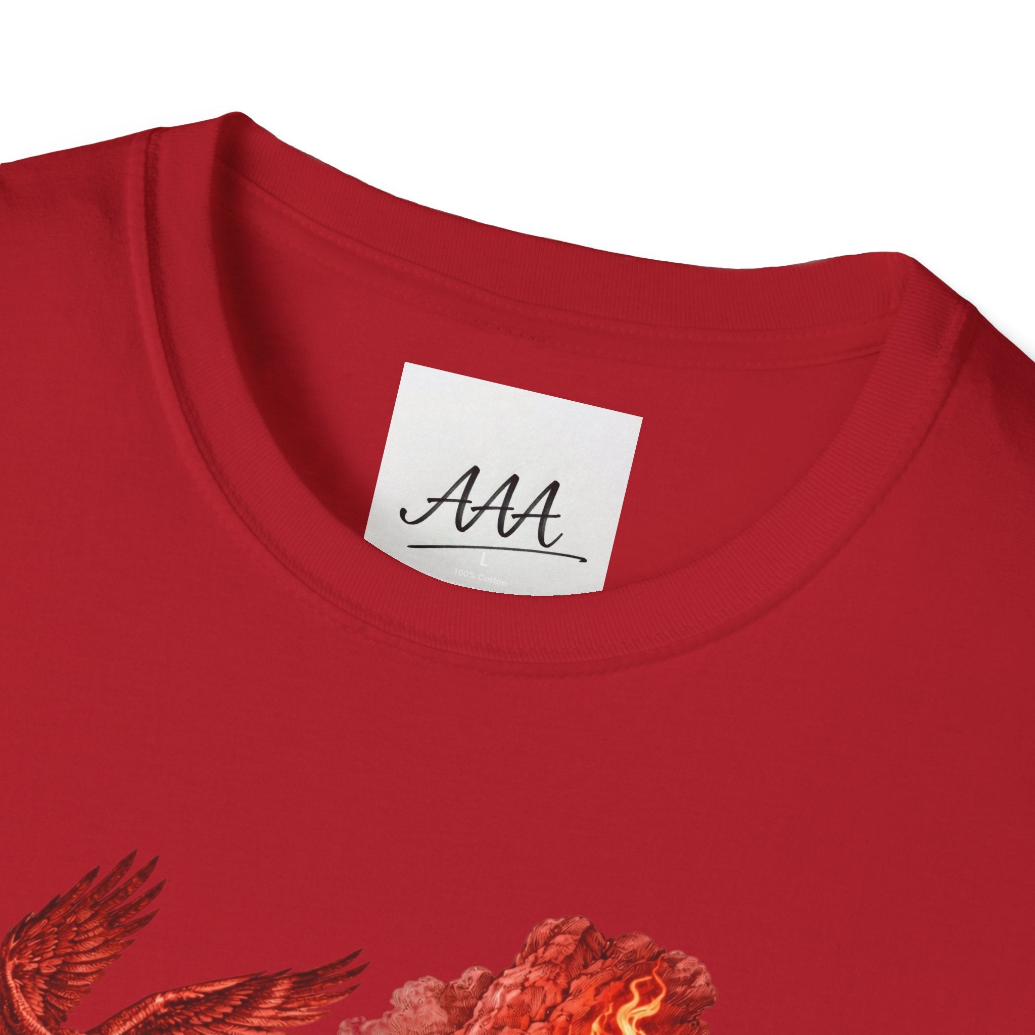 Prometheus Greek Titan T-Shirt | Mythology Titan with Eagle and Fire Unisex T-Shirt | Olympian Collection