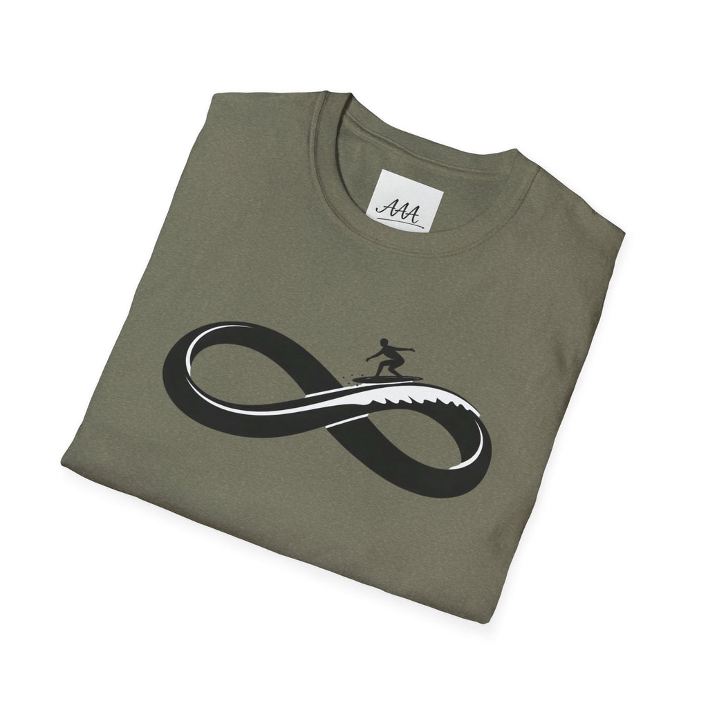 Infinity Wave Surfing T-Shirt | Surfer Shirt | Ocean Wave Tee | Beach Life Shirt