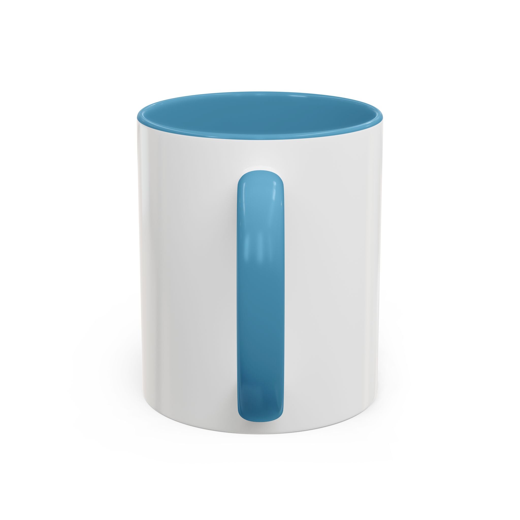 Atom Illustration Accent Mug | Science Coffee Cup
