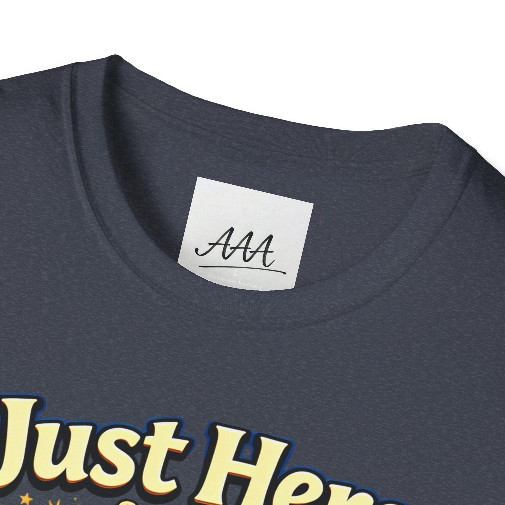 Just Here for the Wine T-Shirt | Passover Seder Illustration, Wine Cups & Matzah