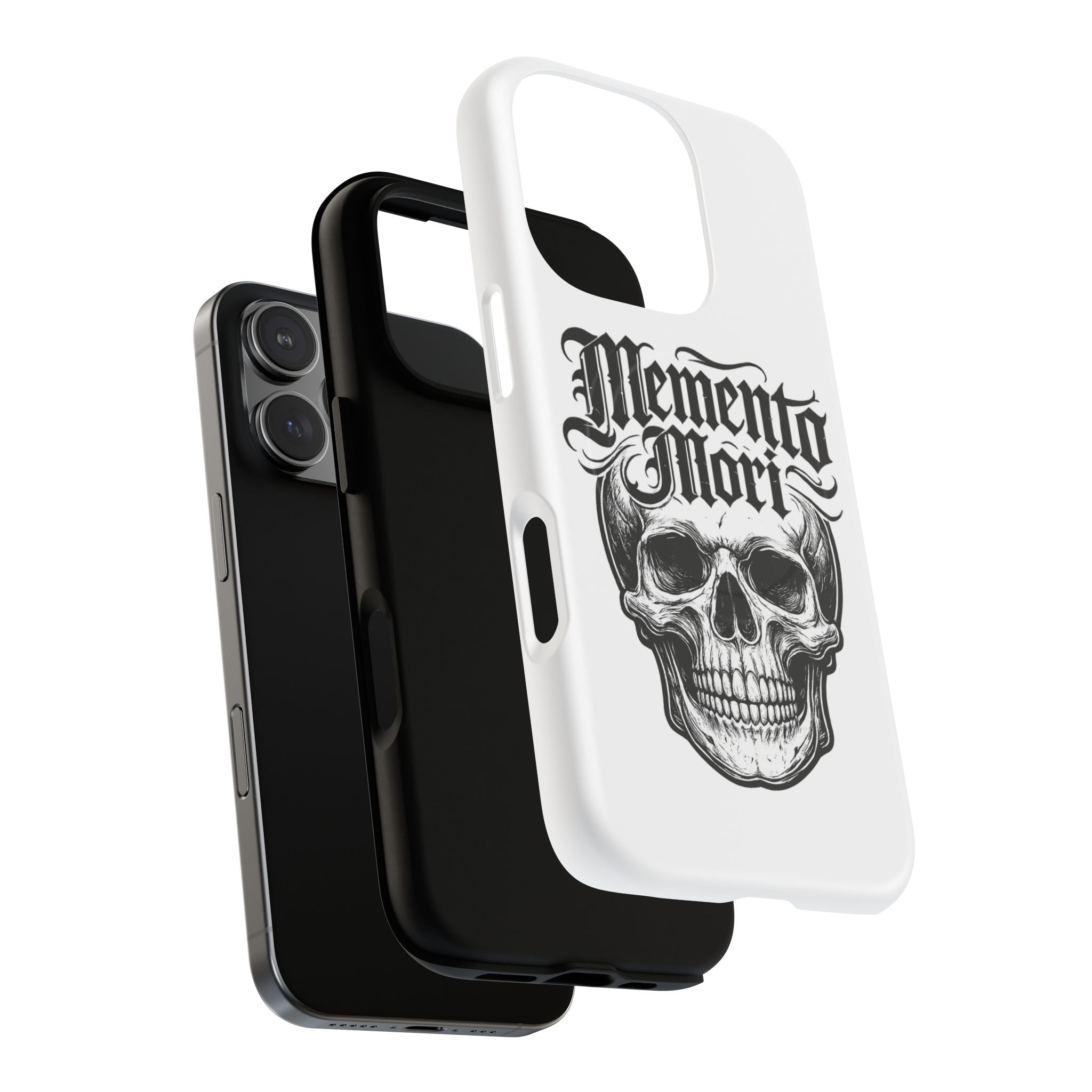 Memento Mori Skull Tough Magnetic Phone Case