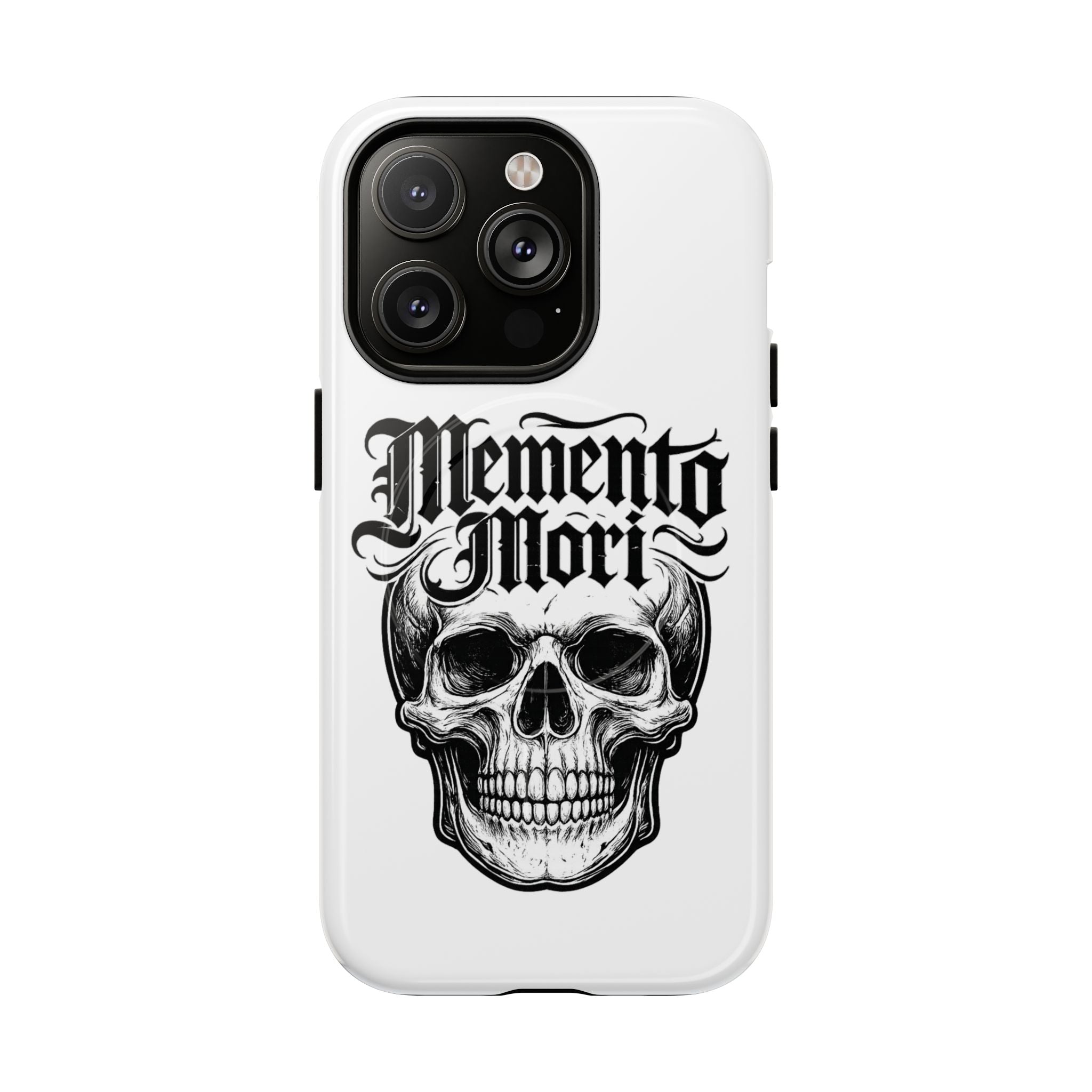 Memento Mori Skull Tough Magnetic Phone Case