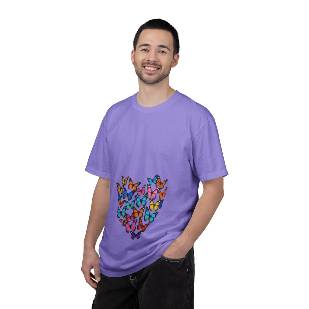 Butterflies in My Belly Colorful Graphic Tee