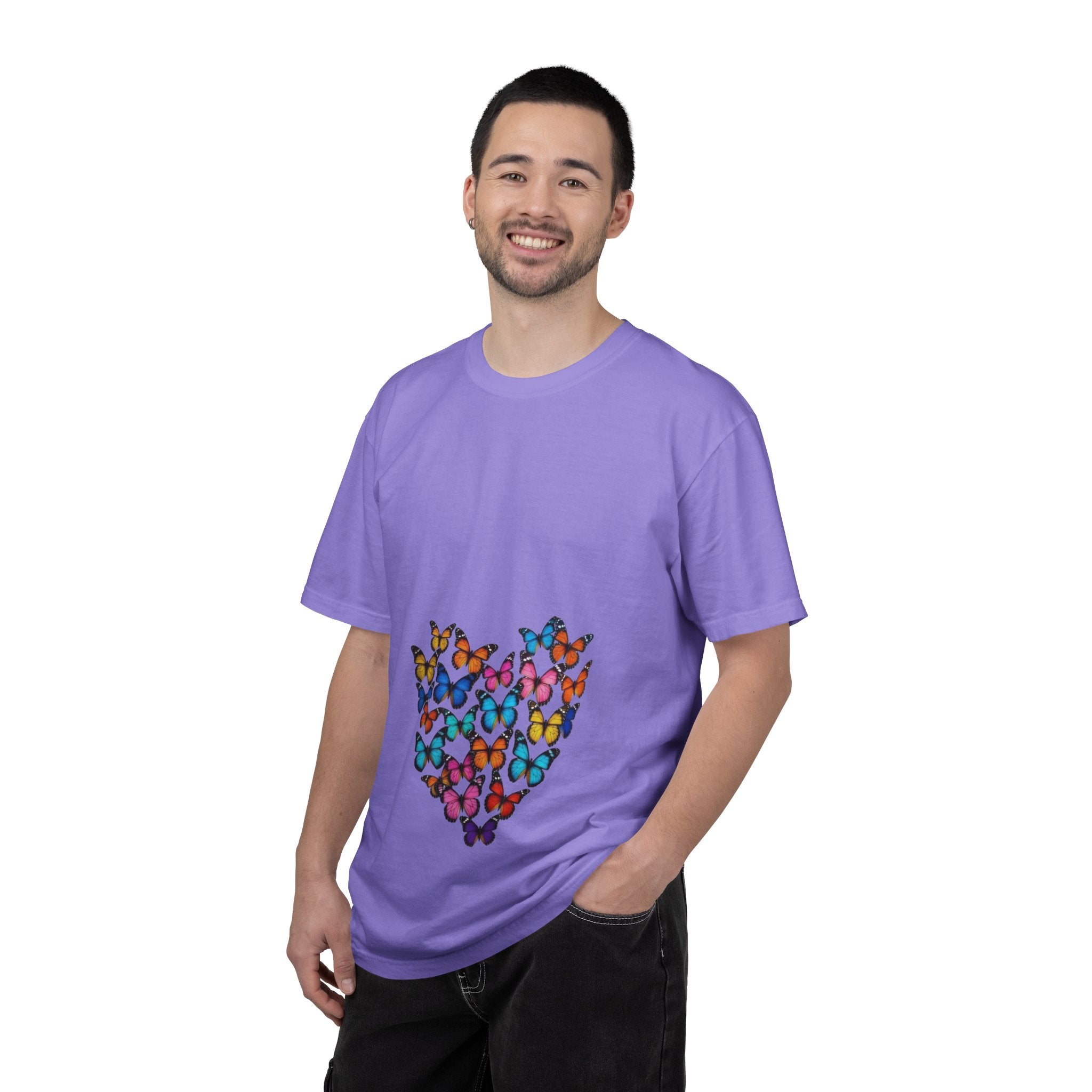 Butterflies in My Belly Colorful Graphic Tee