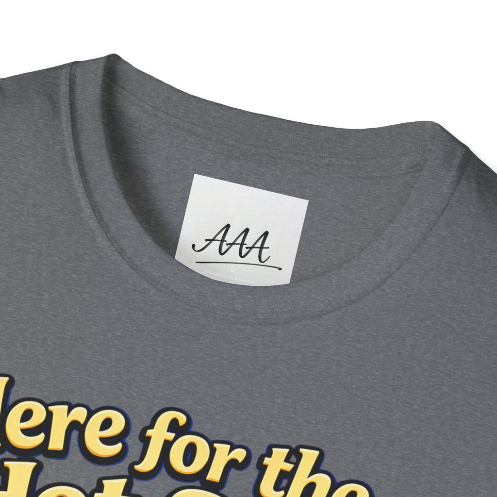 Here for the Hot Son graphic T-Shirt | Jewish Shabbat Seder Illustration