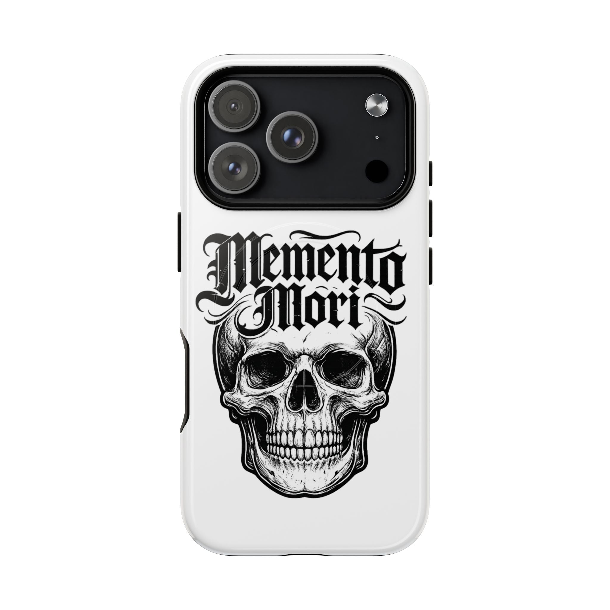 Memento Mori Skull Tough Magnetic Phone Case