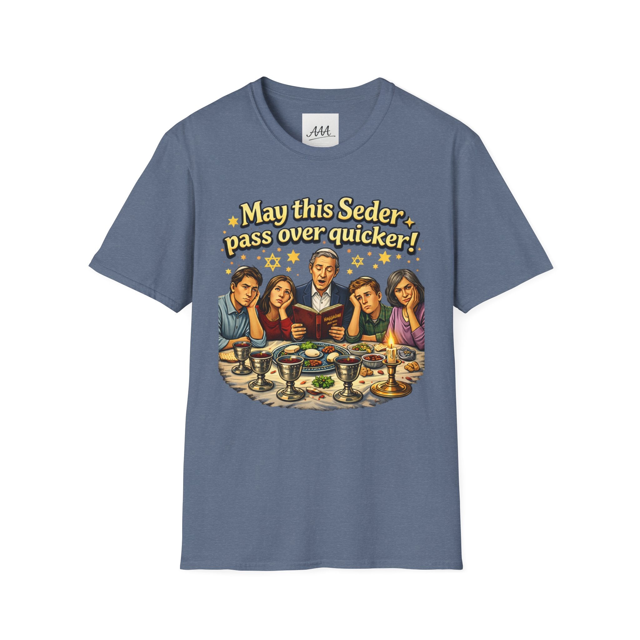 May This Seder Pass Over Quicker T-Shirt | Passover Seder Illustration