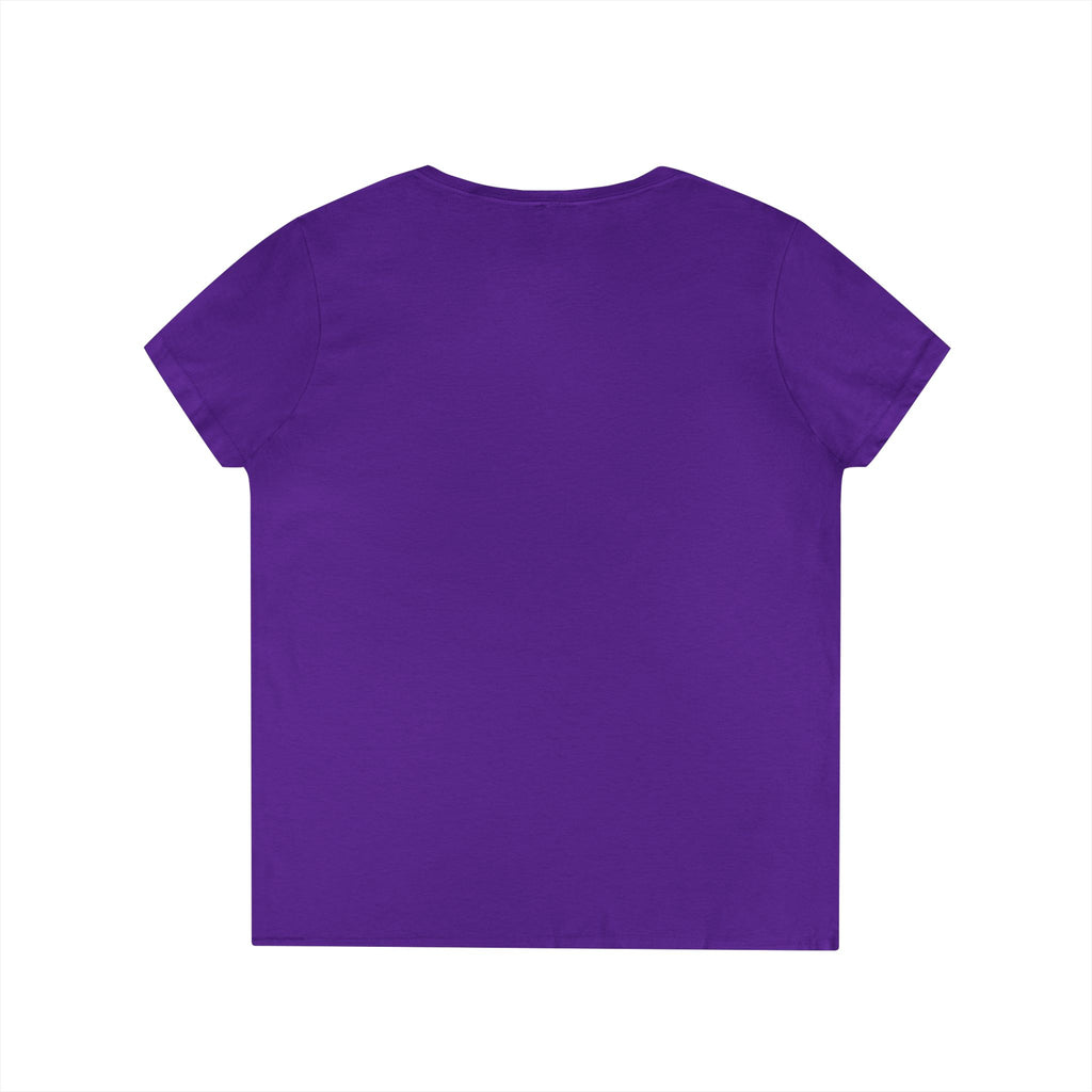 Unapologetically Beautiful V-Neck Tee Retro Vanity Graphic Ladies' T-Shirt