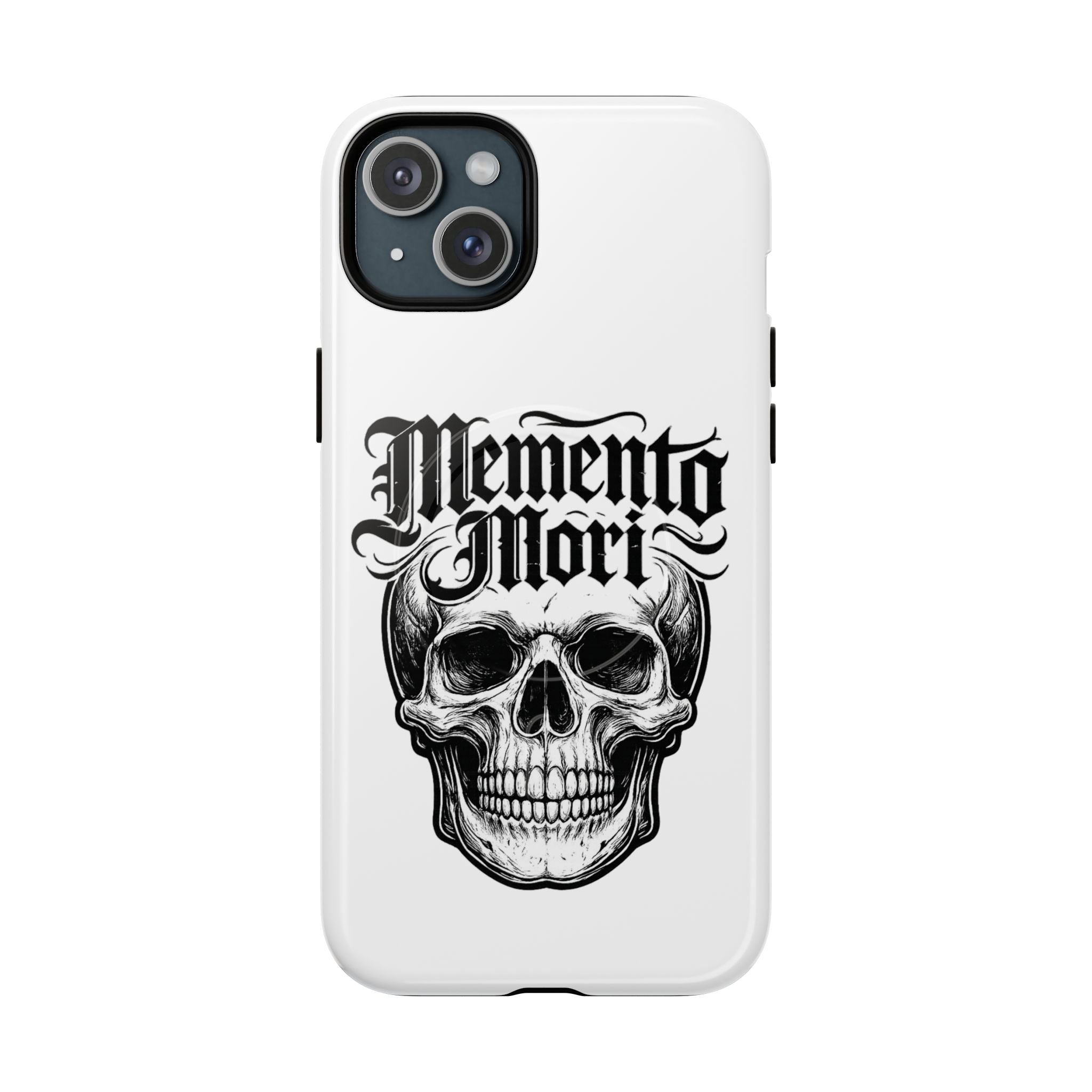Memento Mori Skull Tough Magnetic Phone Case