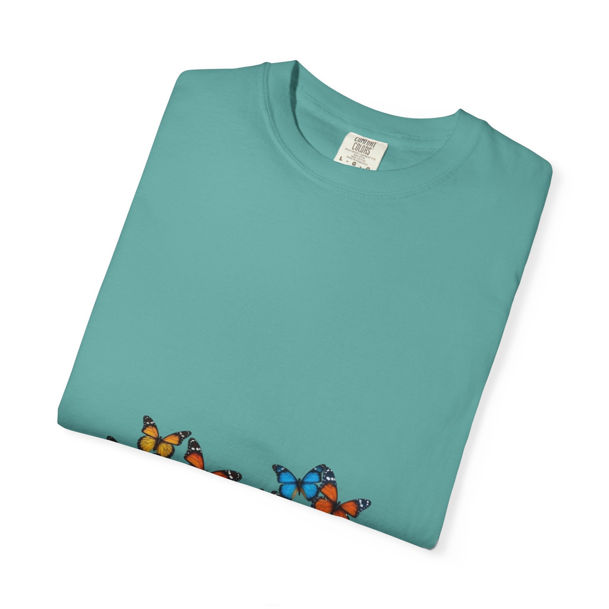 Butterflies in My Belly Colorful Graphic Tee