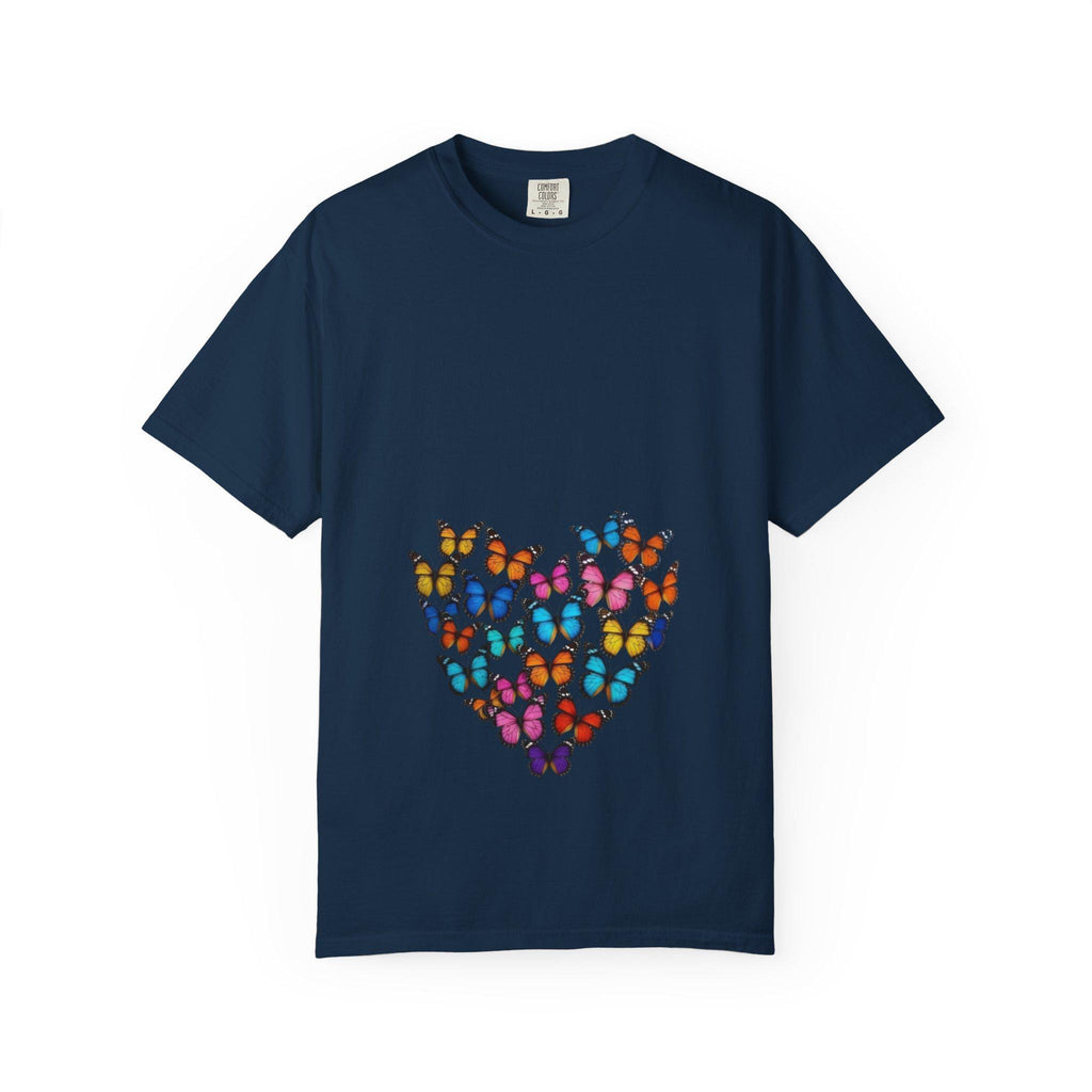 Butterflies in My Belly Colorful Graphic Tee