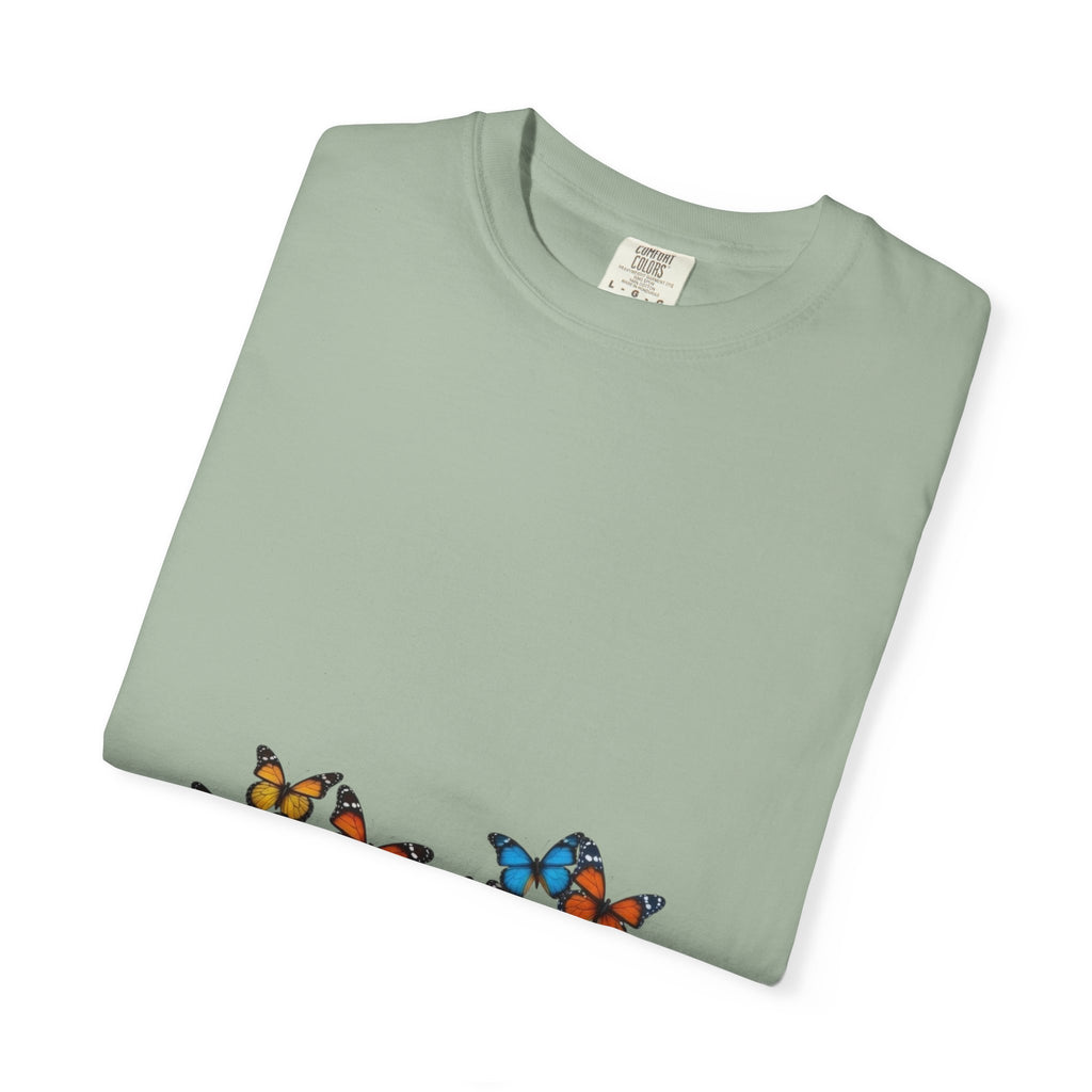 Butterflies in My Belly Colorful Graphic Tee