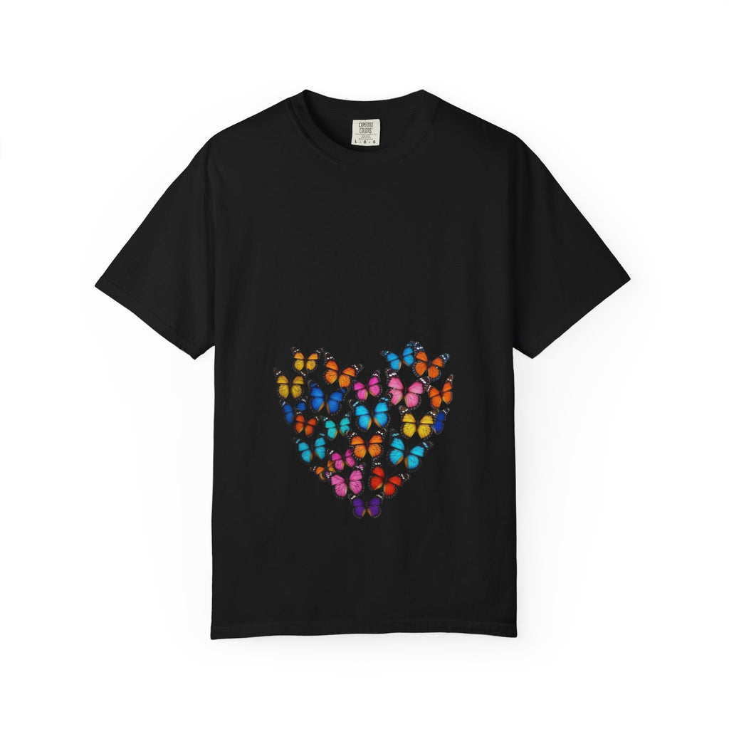 Butterflies in My Belly Colorful Graphic Tee