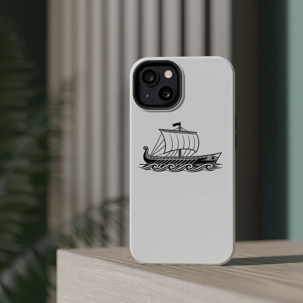 The Odyssey Magnetic Impact Phone Case Minimal Nautical iPhone Cover