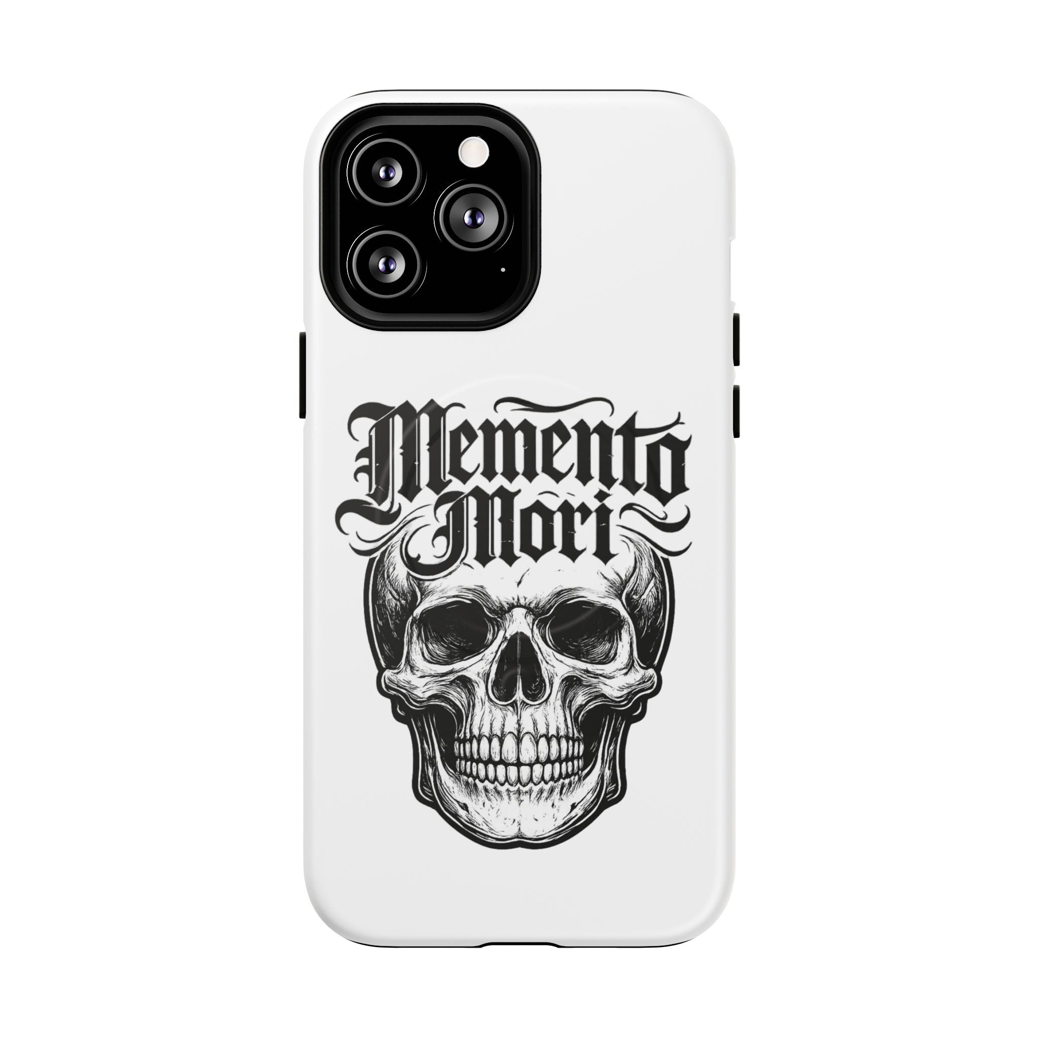 Memento Mori Skull Tough Magnetic Phone Case