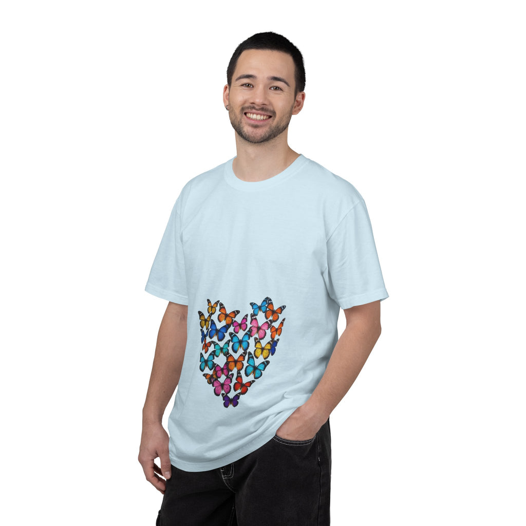 Butterflies in My Belly Colorful Graphic Tee
