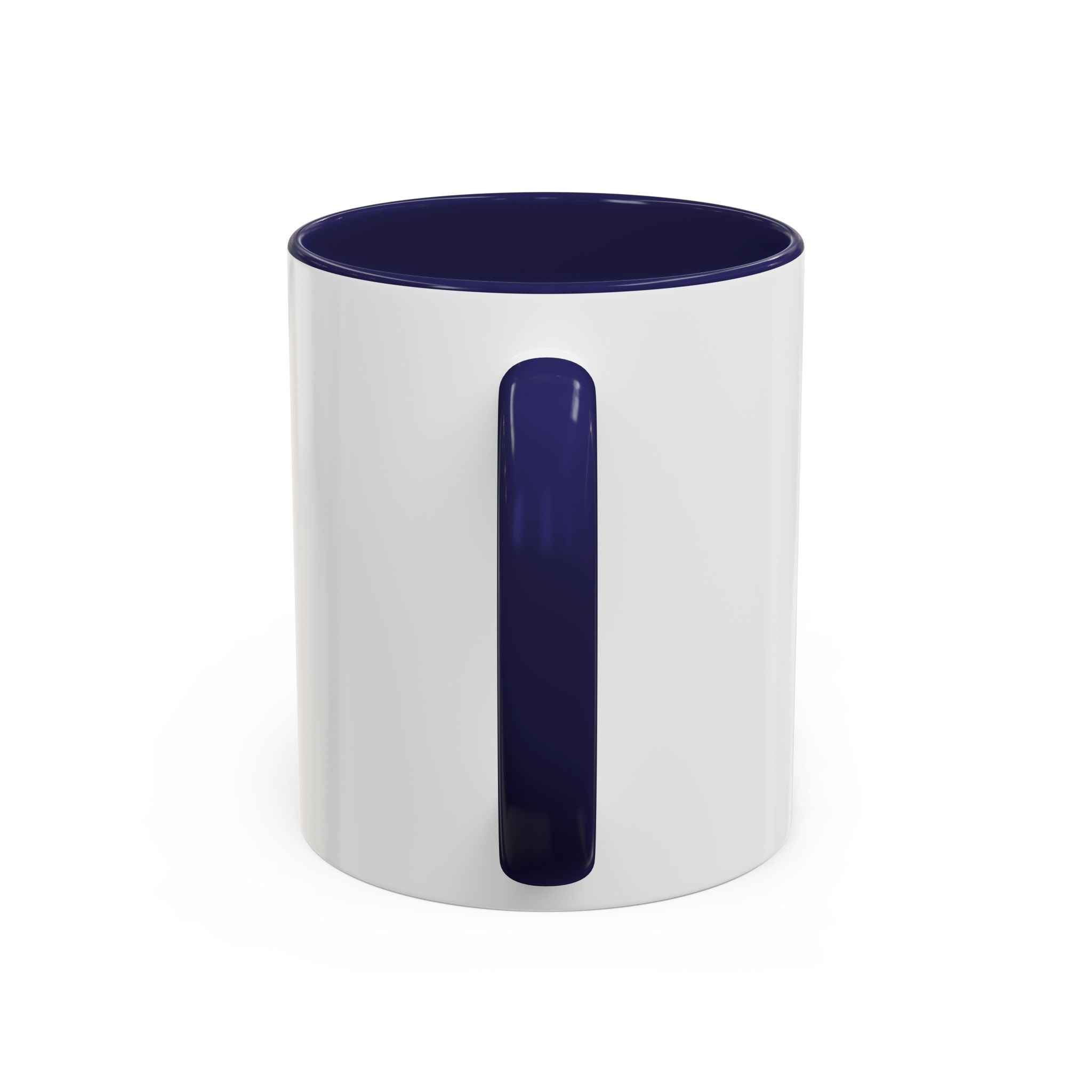 Atom Illustration Accent Mug | Science Coffee Cup