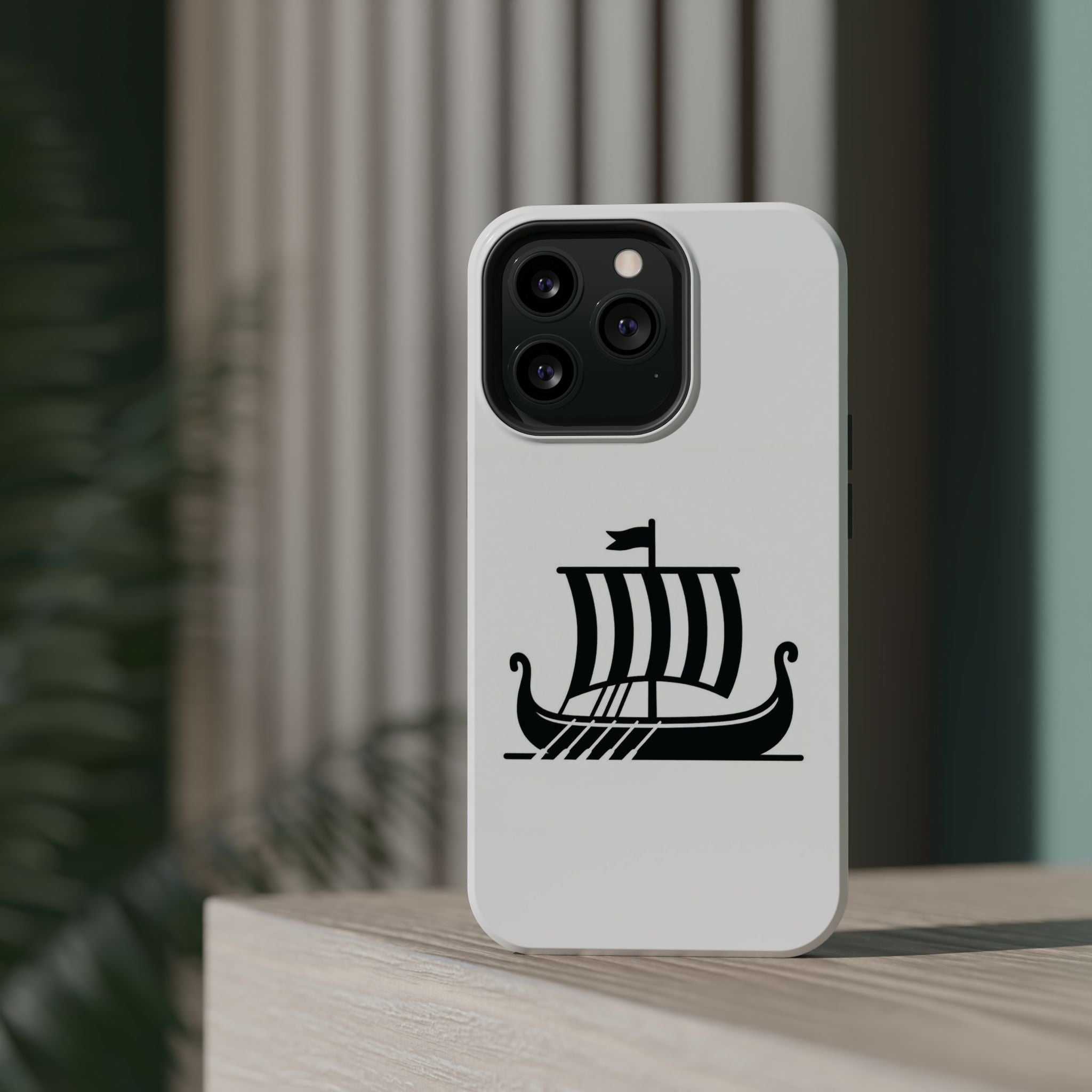 Viking Longship Magnetic Impact-Resistant Phone Case