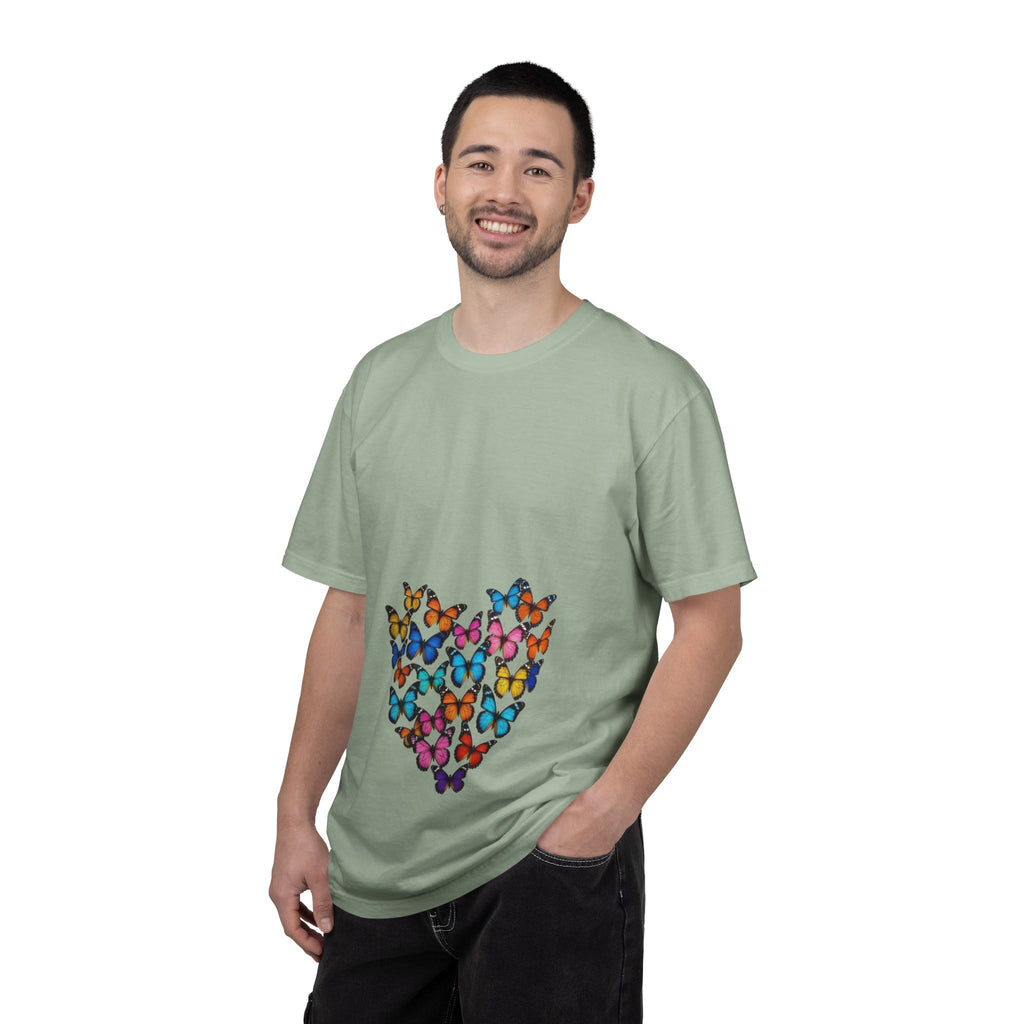 Butterflies in My Belly Colorful Graphic Tee