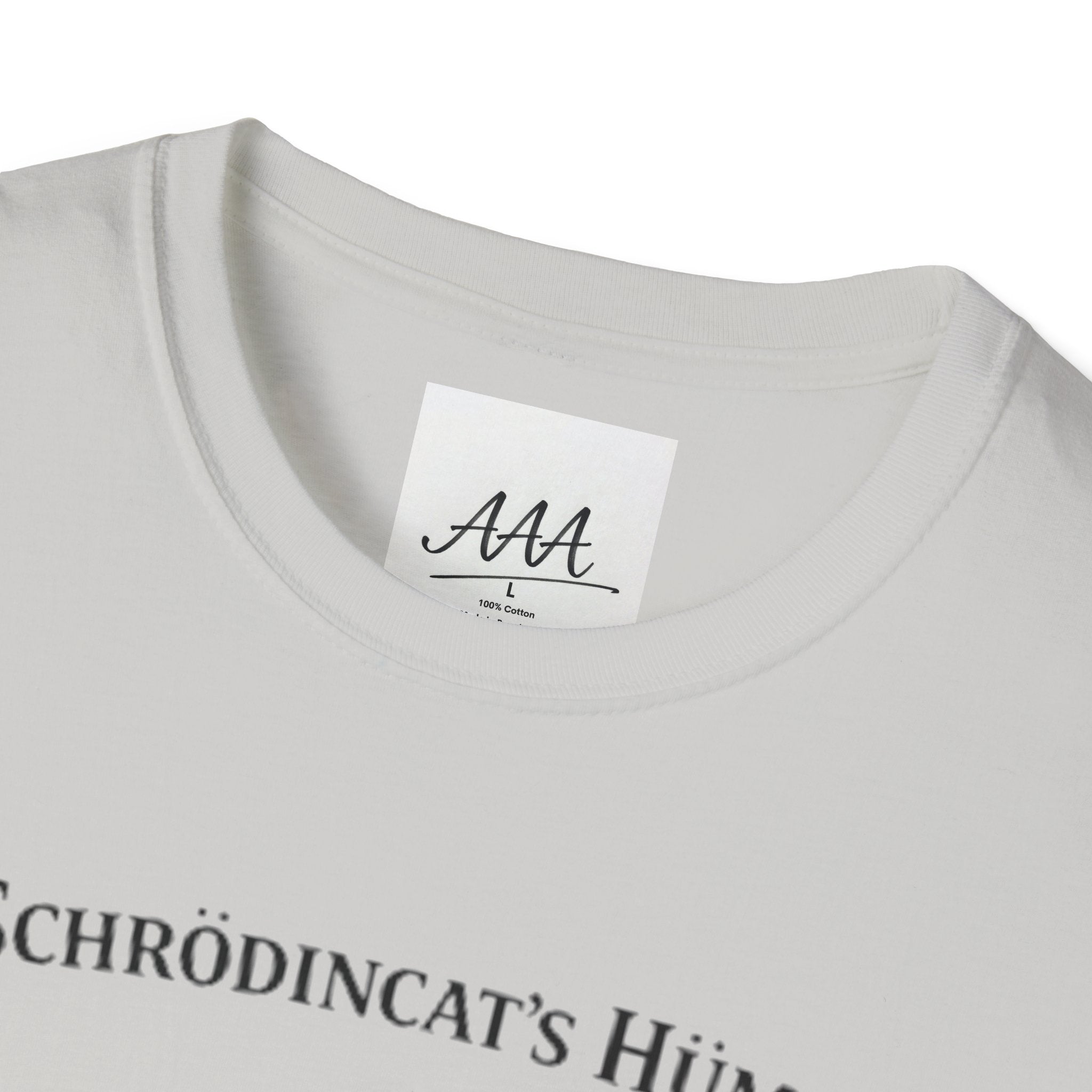 Schrodinger Cat Shirt Funny Science Tee | Schrödincat’s Human T-Shirt | Physics Joke Shirt | Nerd Humor Tee