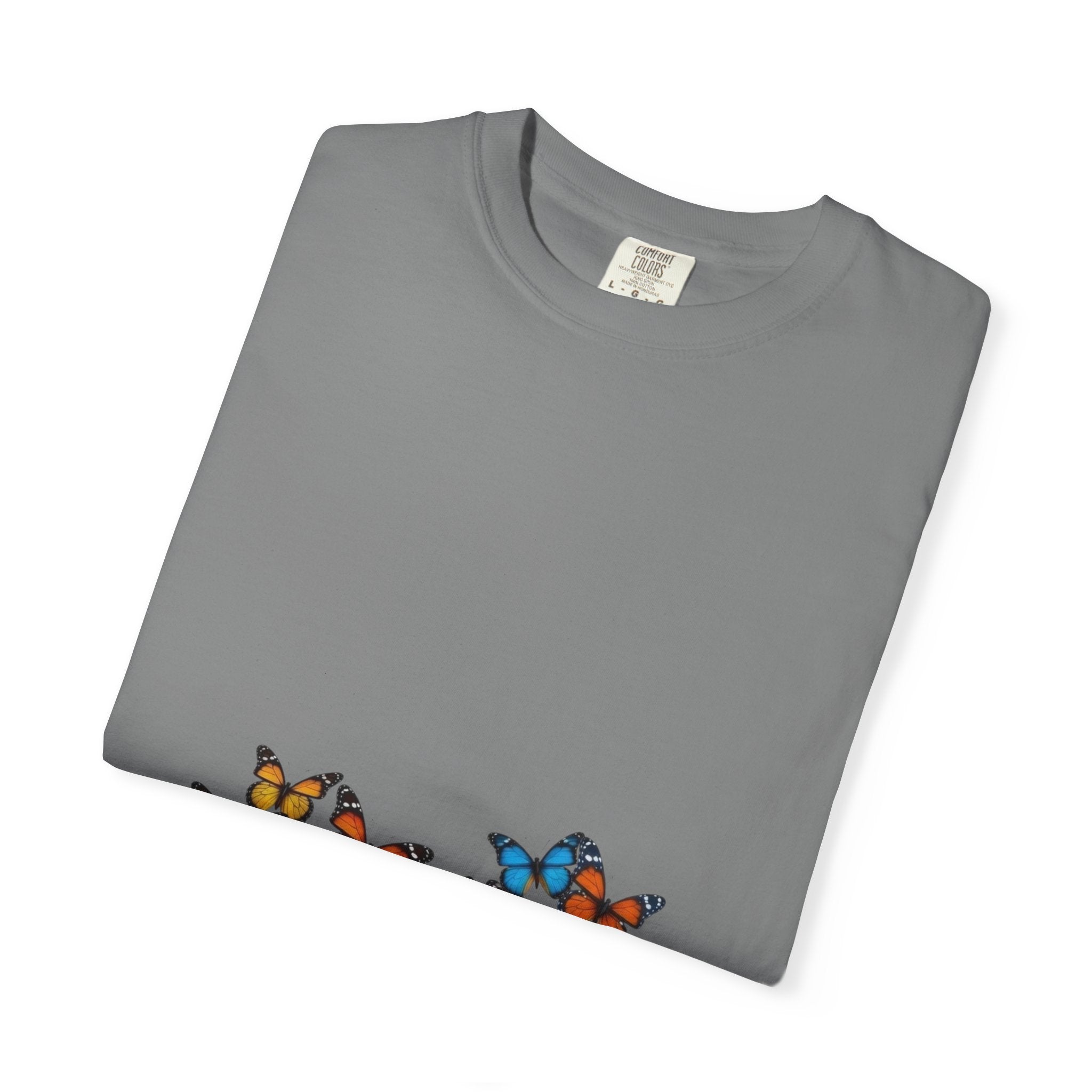 Butterflies in My Belly Colorful Graphic Tee