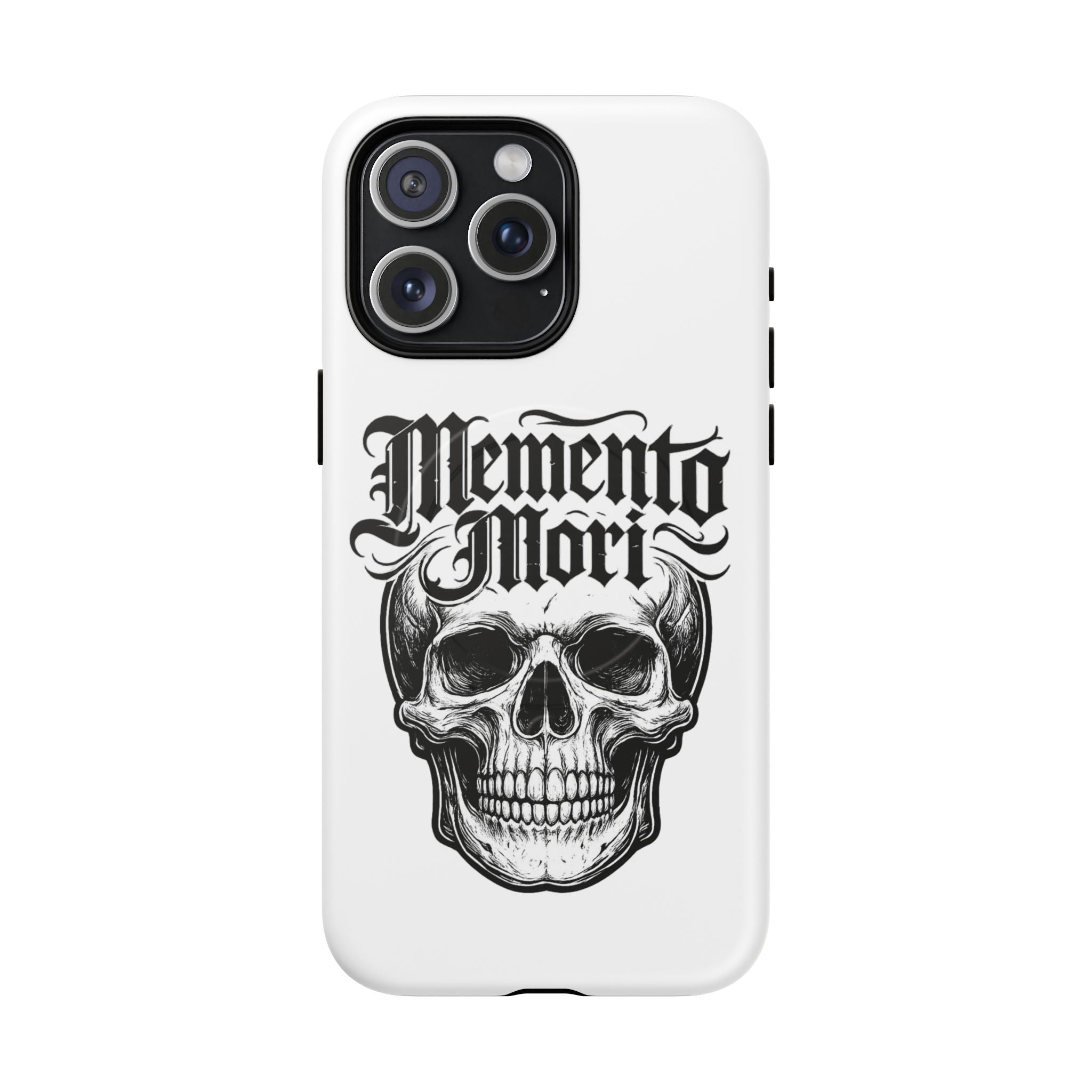 Memento Mori Skull Tough Magnetic Phone Case