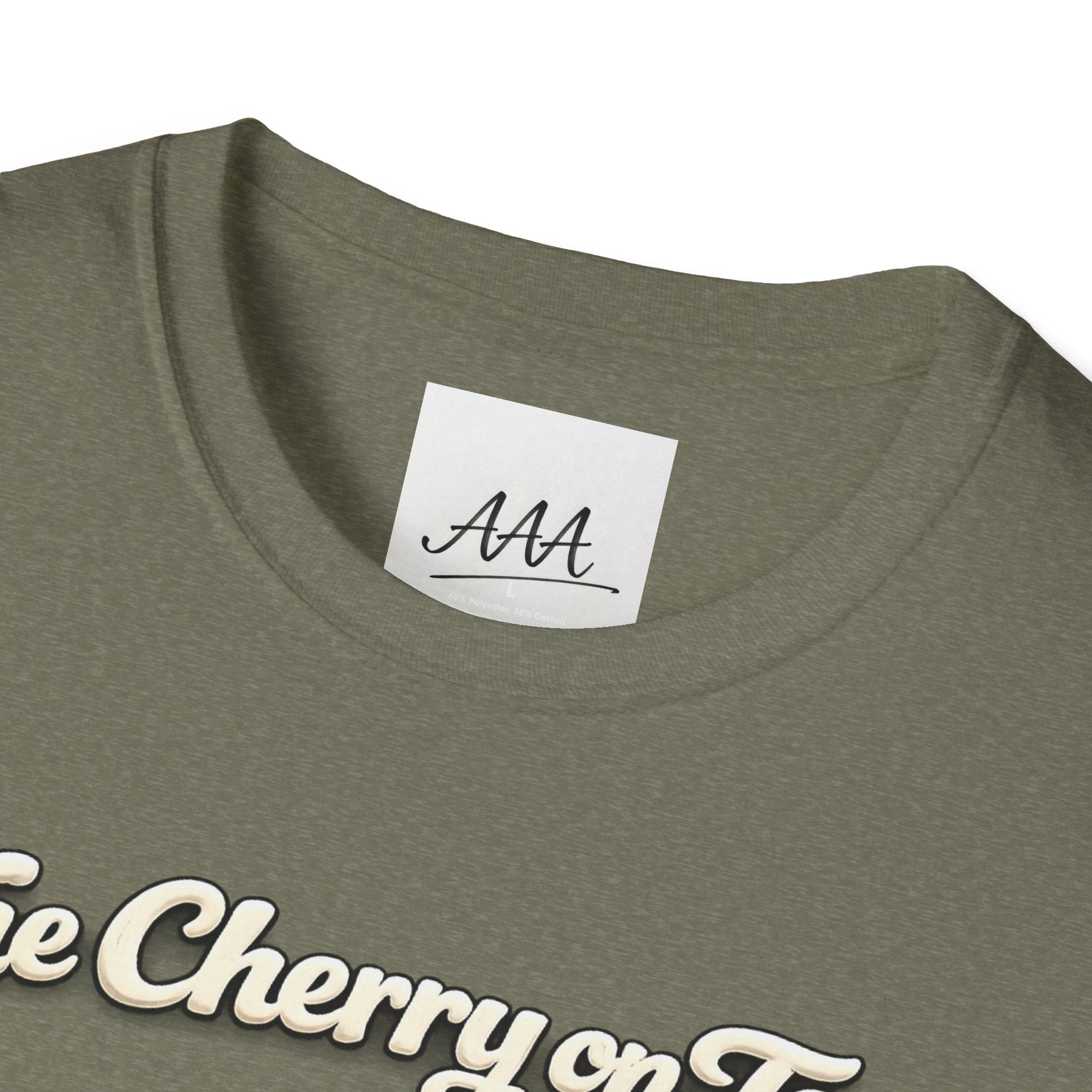 The Cherry on Top | Funny Double Cherry Boob Sweatshirt | Naughty Whipped Cream Cherry on Top T-Shirt | Gag Gift for Women
