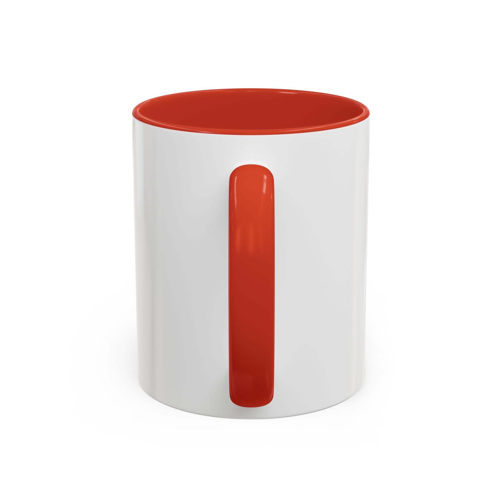 Atom Illustration Accent Mug | Science Coffee Cup