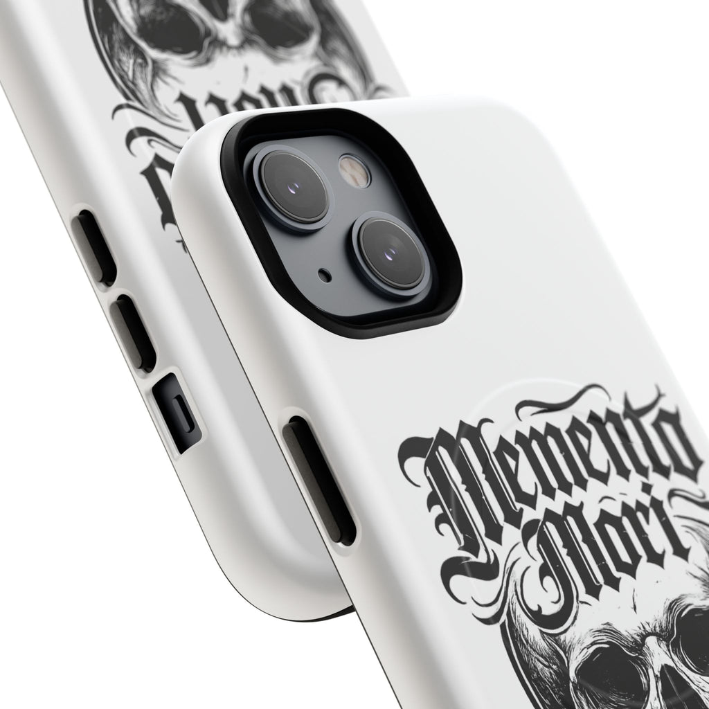 Memento Mori Skull Tough Magnetic Phone Case
