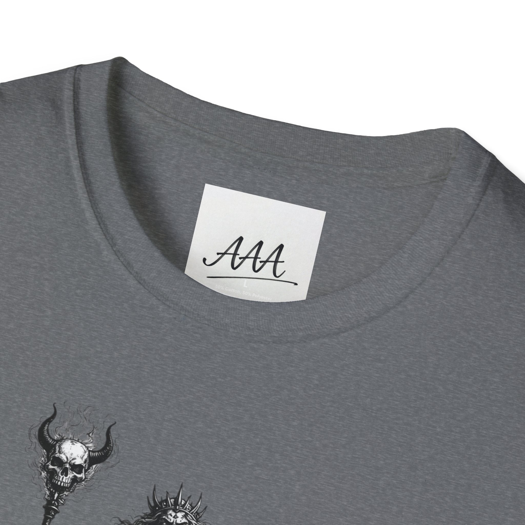 Hades Greek God T-Shirt | Dark Fantasy Hades with Cerberus Unisex T-Shirt | Olympian Collection