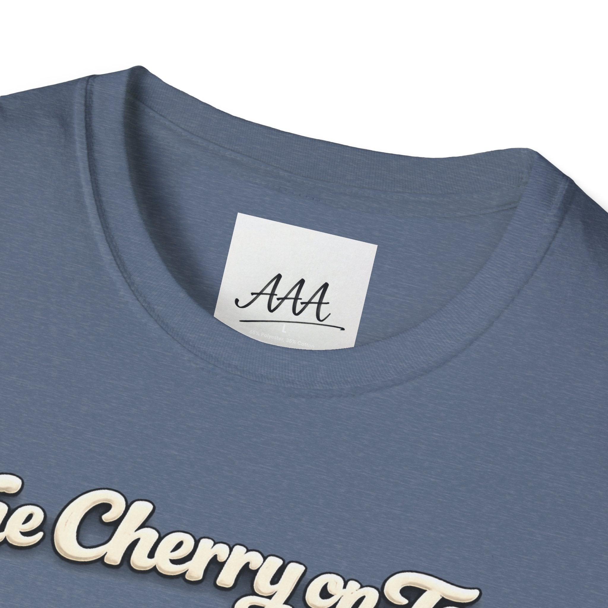 The Cherry on Top | Funny Double Cherry Boob Sweatshirt | Naughty Whipped Cream Cherry on Top T-Shirt | Gag Gift for Women