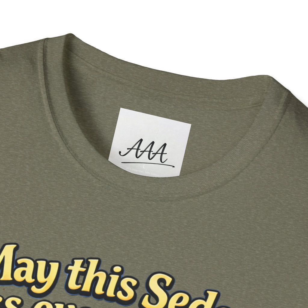 May This Seder Pass Over Quicker T-Shirt | Passover Seder Illustration