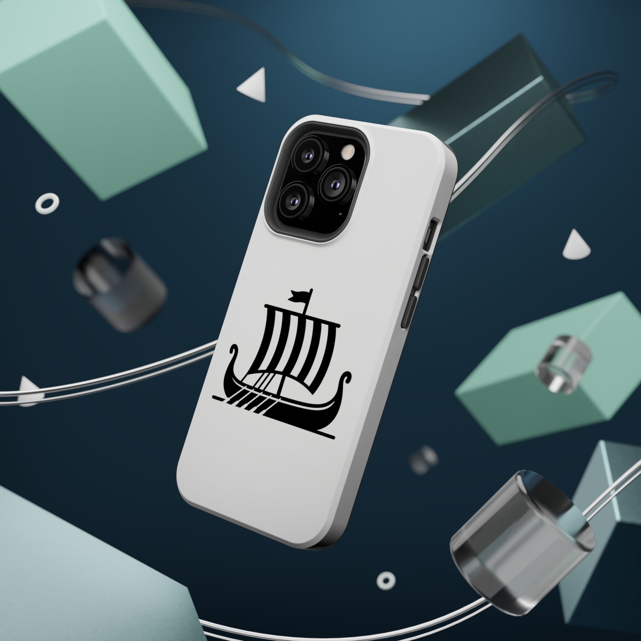 Viking Longship Magnetic Impact-Resistant Phone Case