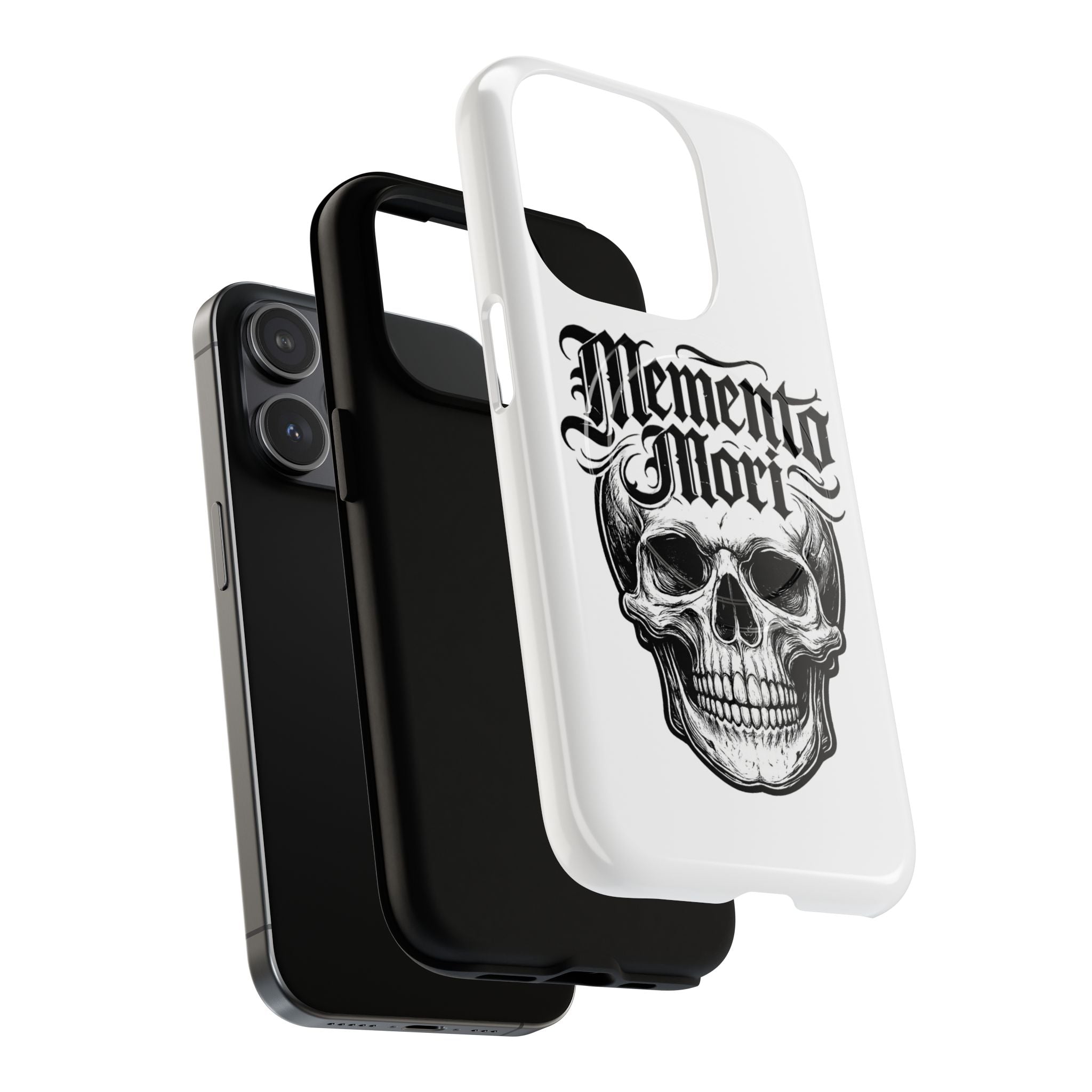 Memento Mori Skull Tough Magnetic Phone Case