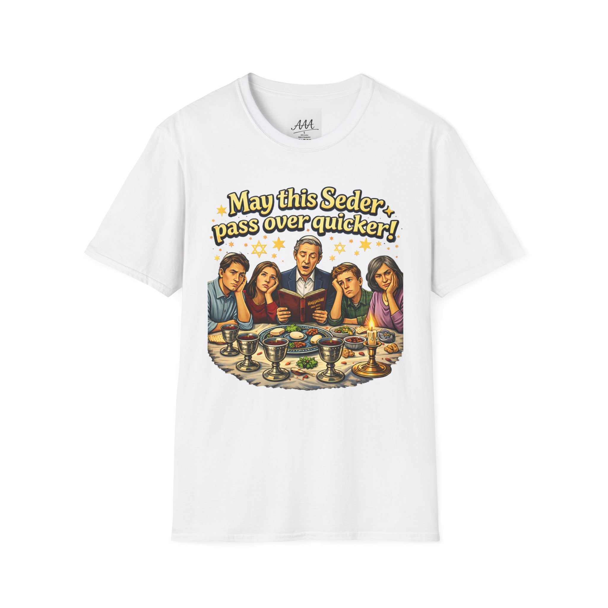 May This Seder Pass Over Quicker T-Shirt | Funny Passover Shirt | Jewish Holiday Humor Tee | Seder Night Gift | Passover Family Shirt