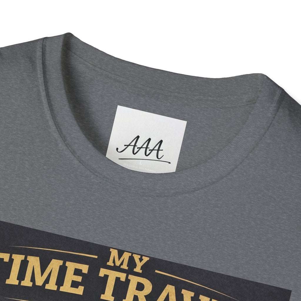 My Time Travel Shirt | Funny Physics Equations Time Traveler T-Shirt | Quantum Mechanics History Betting Unisex Tee