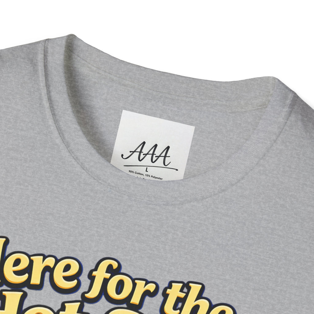Here for the Hot Son graphic T-Shirt | Jewish Shabbat Seder Illustration