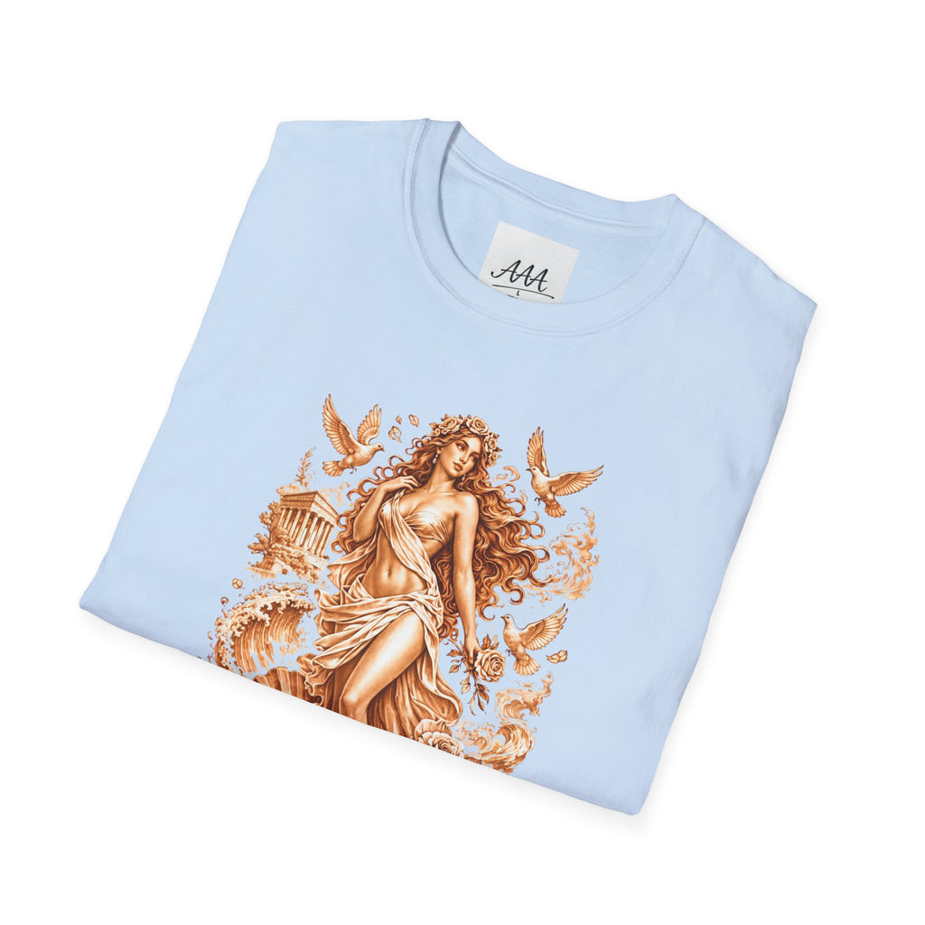 Aphrodite T-Shirt | Greek Goddess of Love Mythology Tee | Ancient Greece Graphic Shirt | Gift for Her | Unisex Soft Cotton