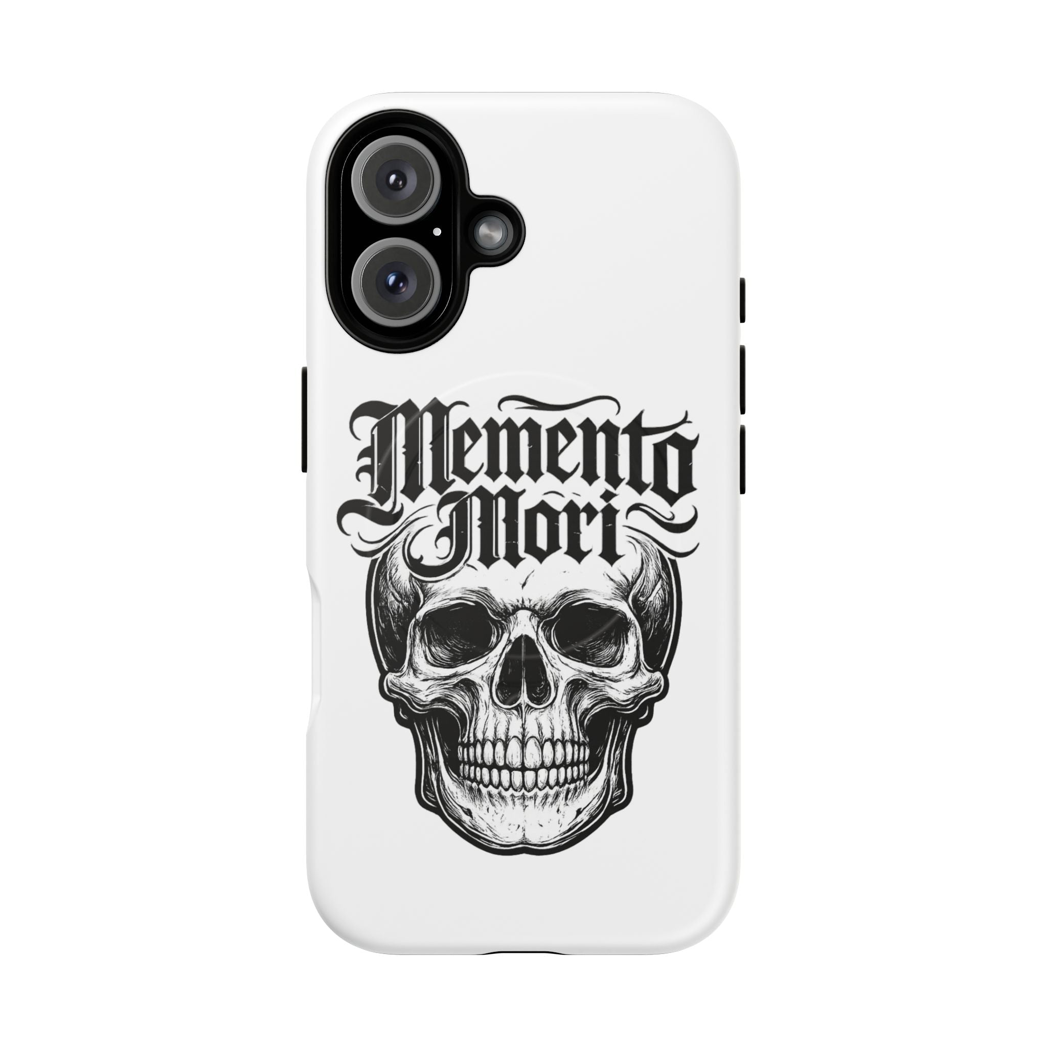 Memento Mori Skull Tough Magnetic Phone Case