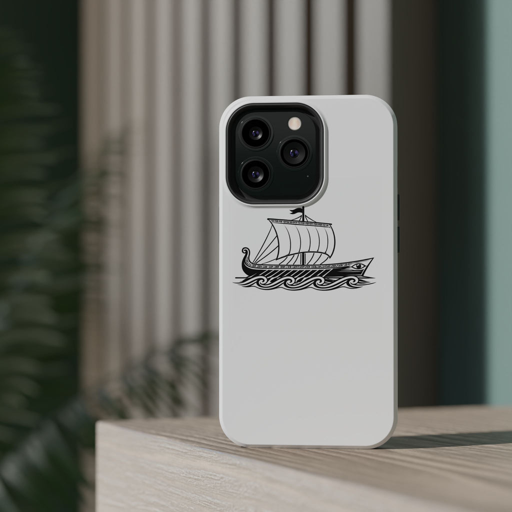 The Odyssey Magnetic Impact Phone Case Minimal Nautical iPhone Cover