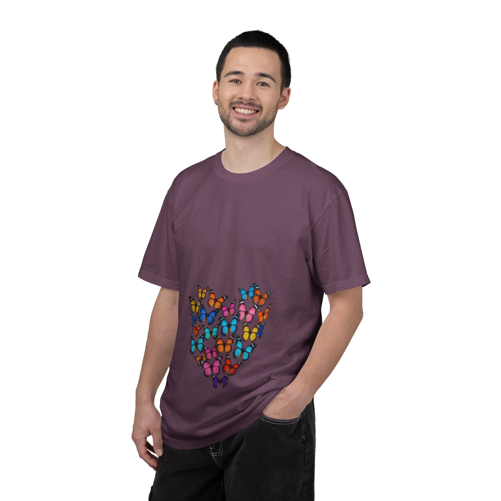 Butterflies in My Belly Colorful Graphic Tee