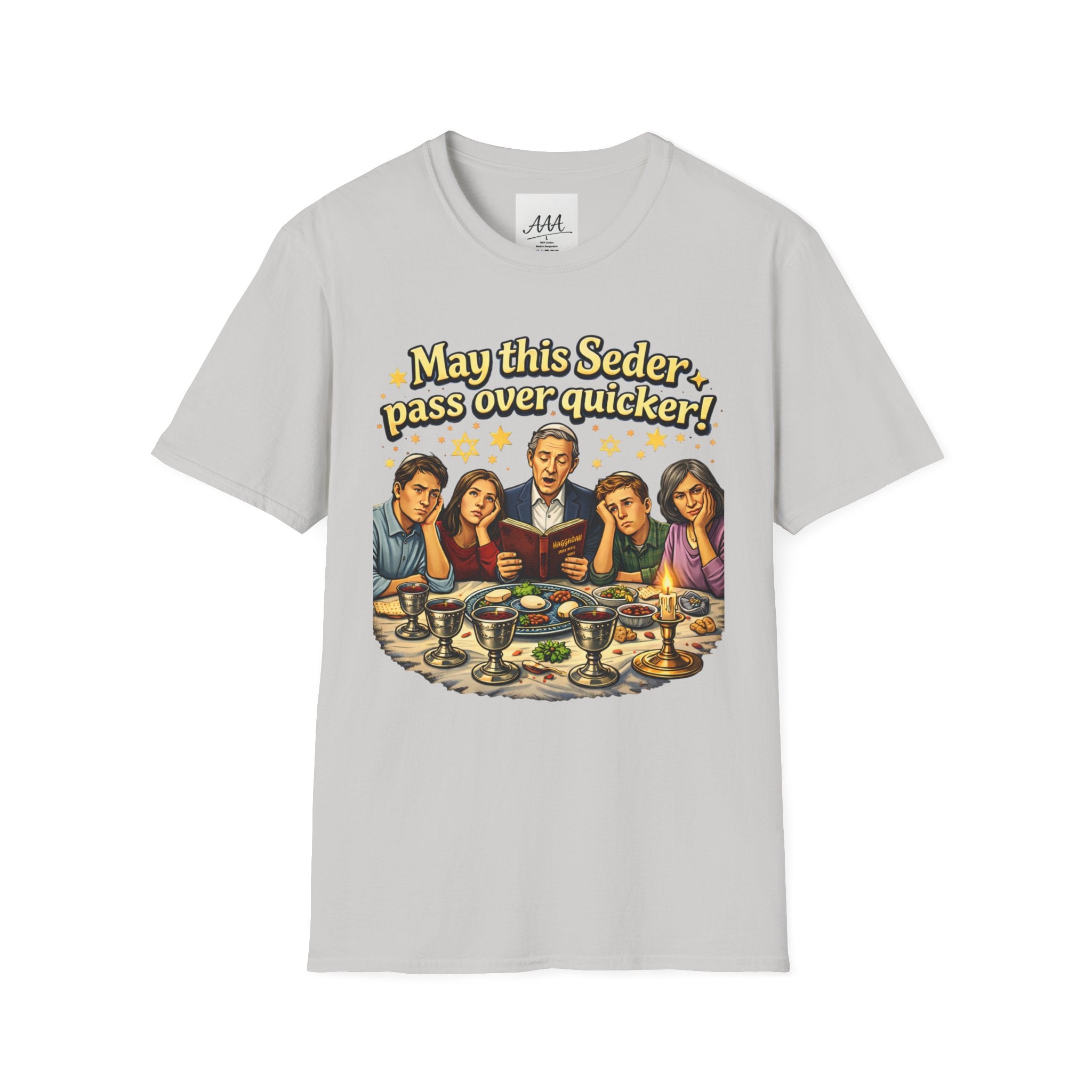 May This Seder Pass Over Quicker T-Shirt | Passover Seder Illustration