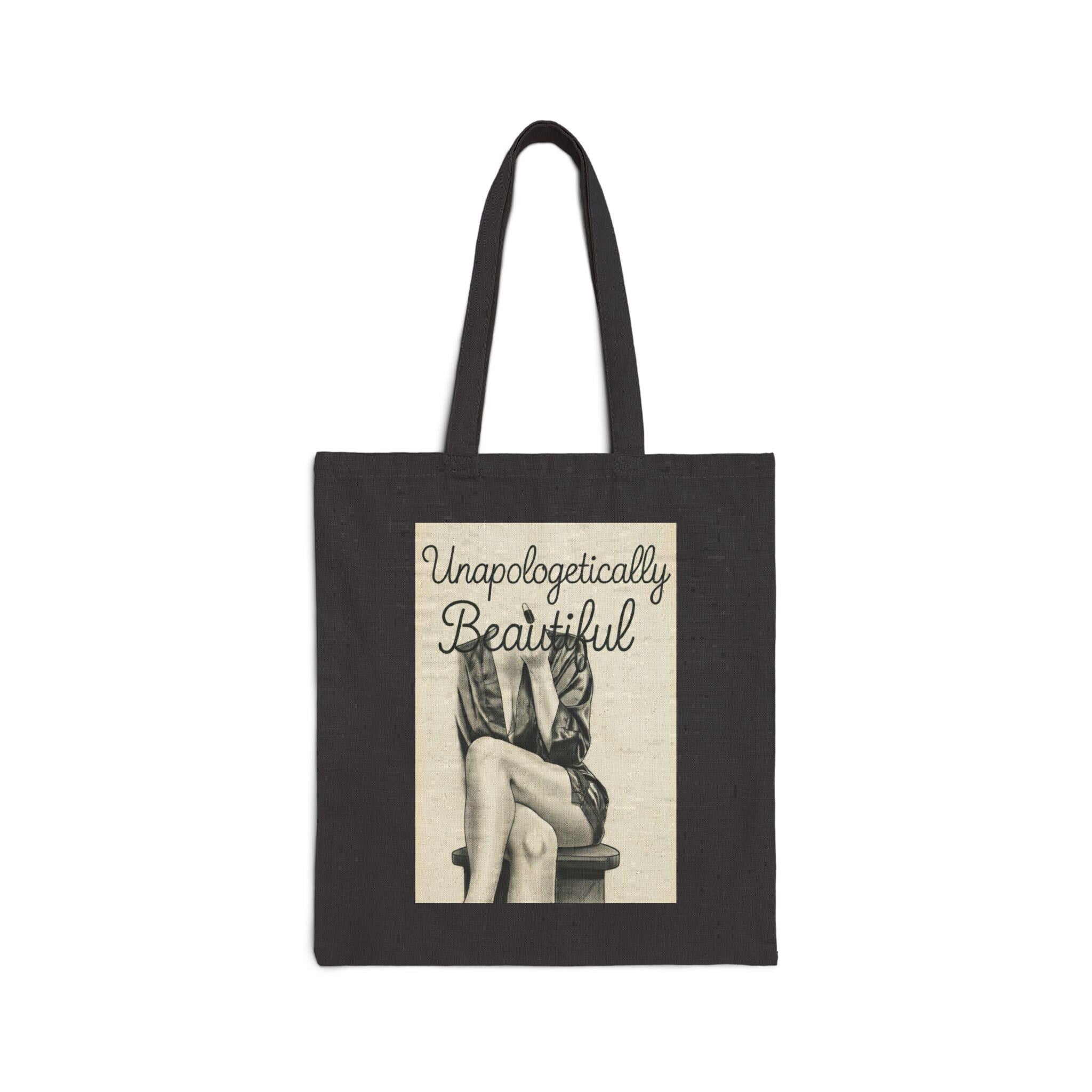 Unapologetically Beautiful Cotton Canvas Tote Bag